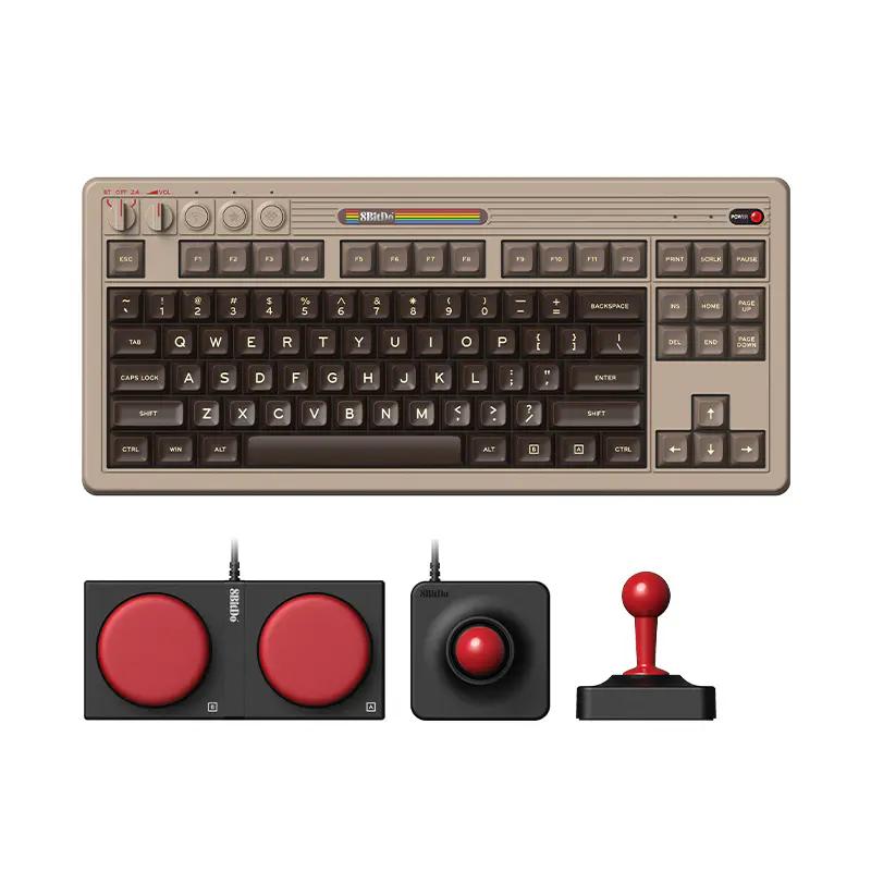 8BitDo Retro87 C64 Mechanical Keyboard - Main Image