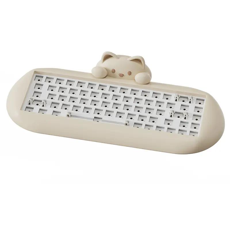 ACGAM C68 Kawaii Cat Mechanical Keyboard - Thumbnail 2