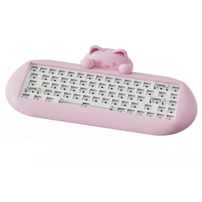 ACGAM C68 Kawaii Cat Mechanical Keyboard - Main Image