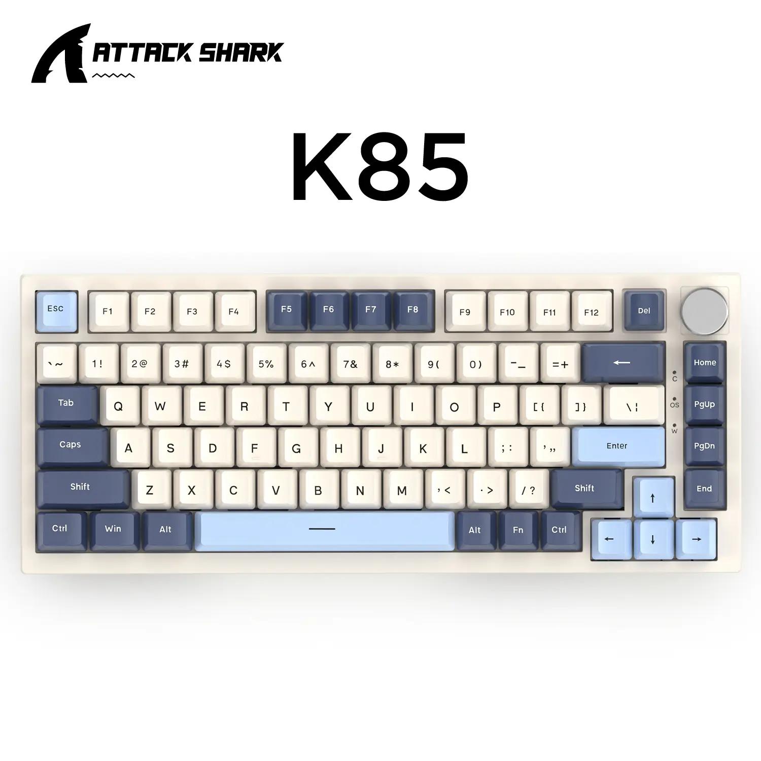 ATTACK SHARK K85 RT Mechanical Keyboard - Thumbnail 2