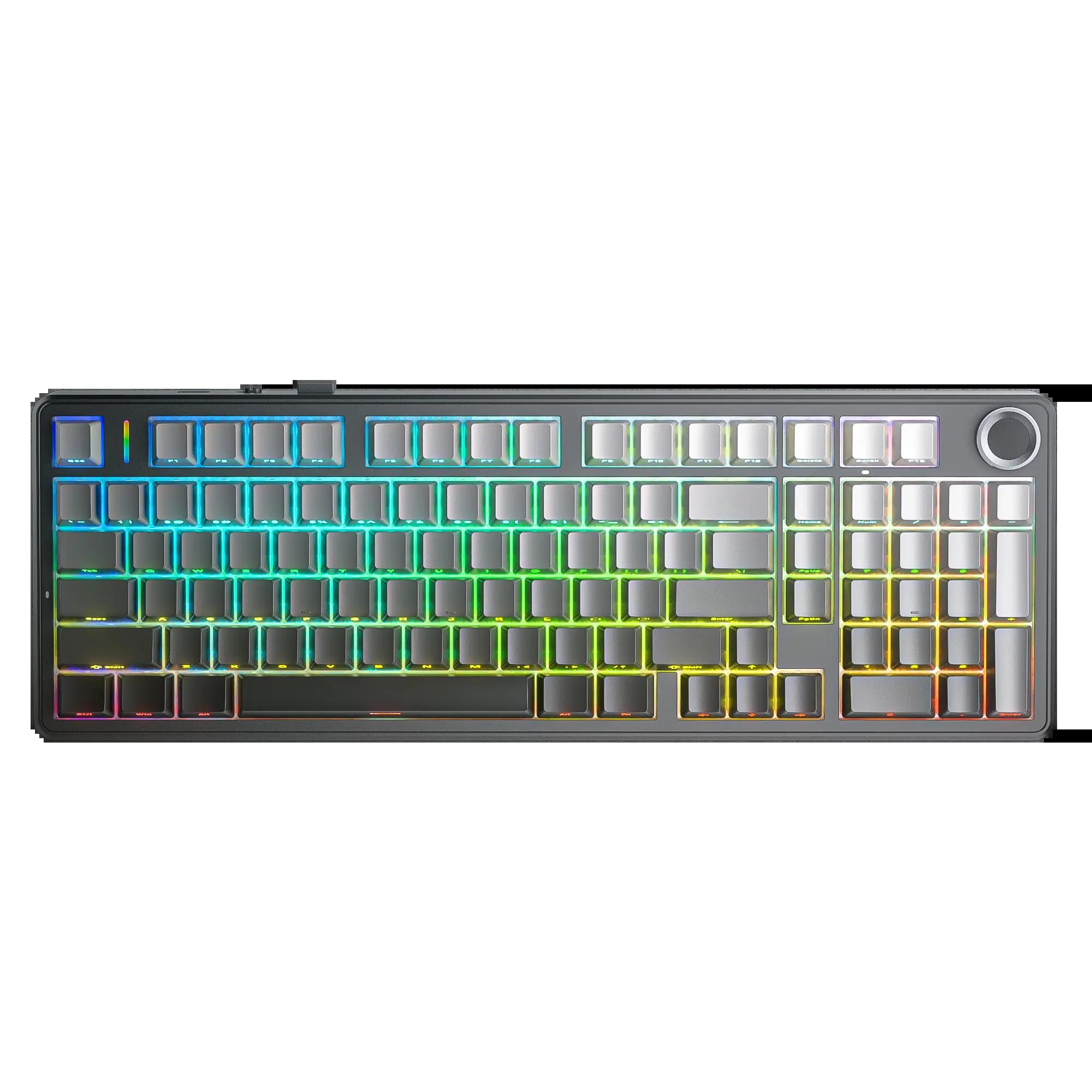 AULA F99 Pro Gradient sideengraved Mechanical Keyboard - Main Image