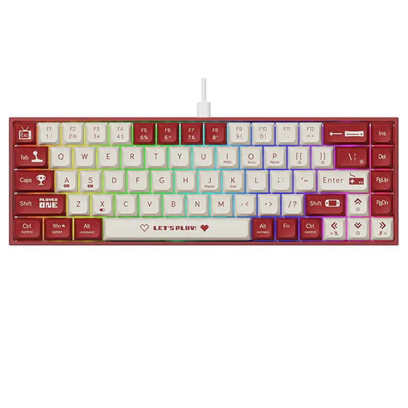 Ajazz AK680 Mechanical Keyboard - Main Image
