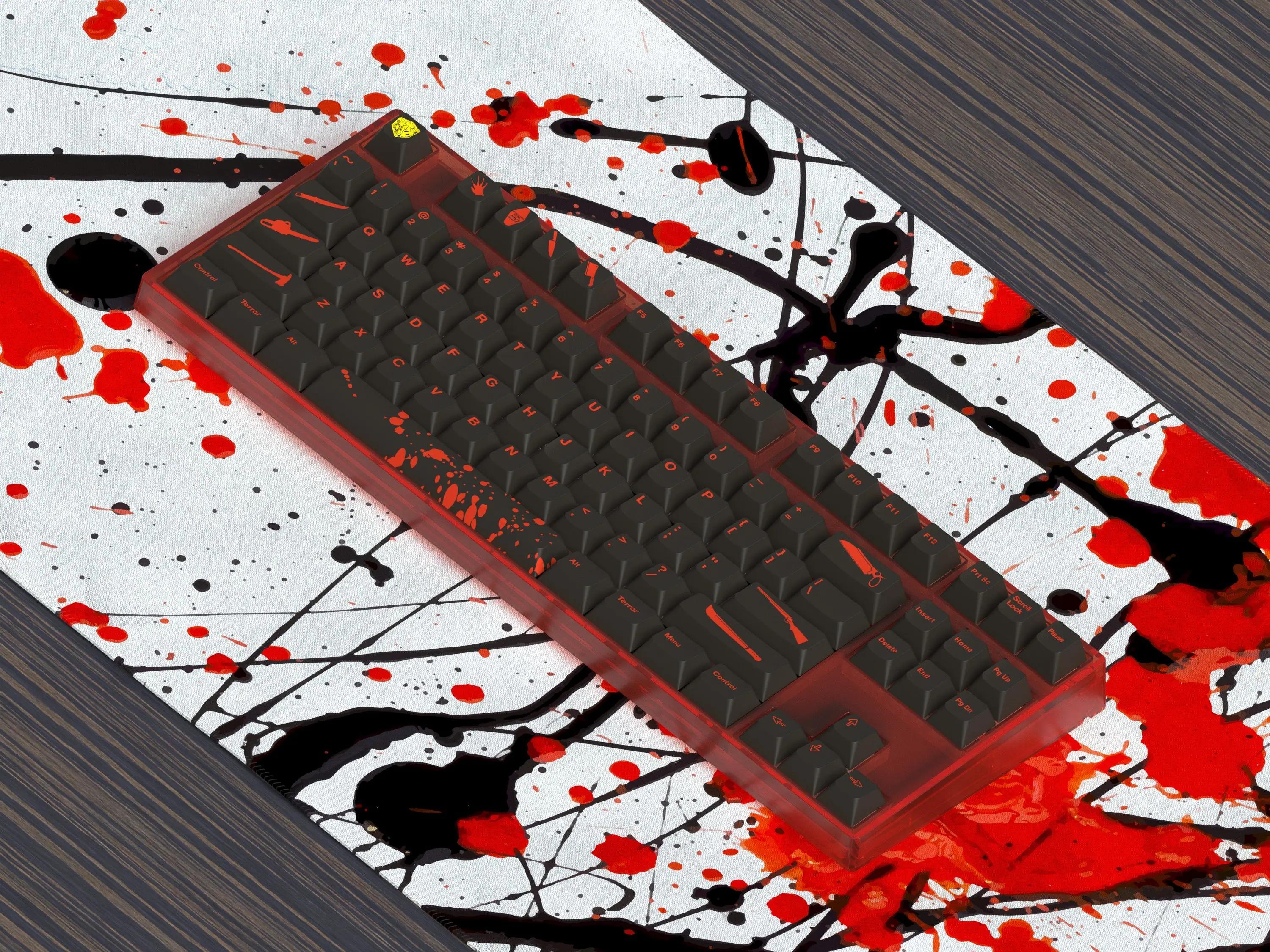 Apos Splatter Mechanical Keyboard - Main Image