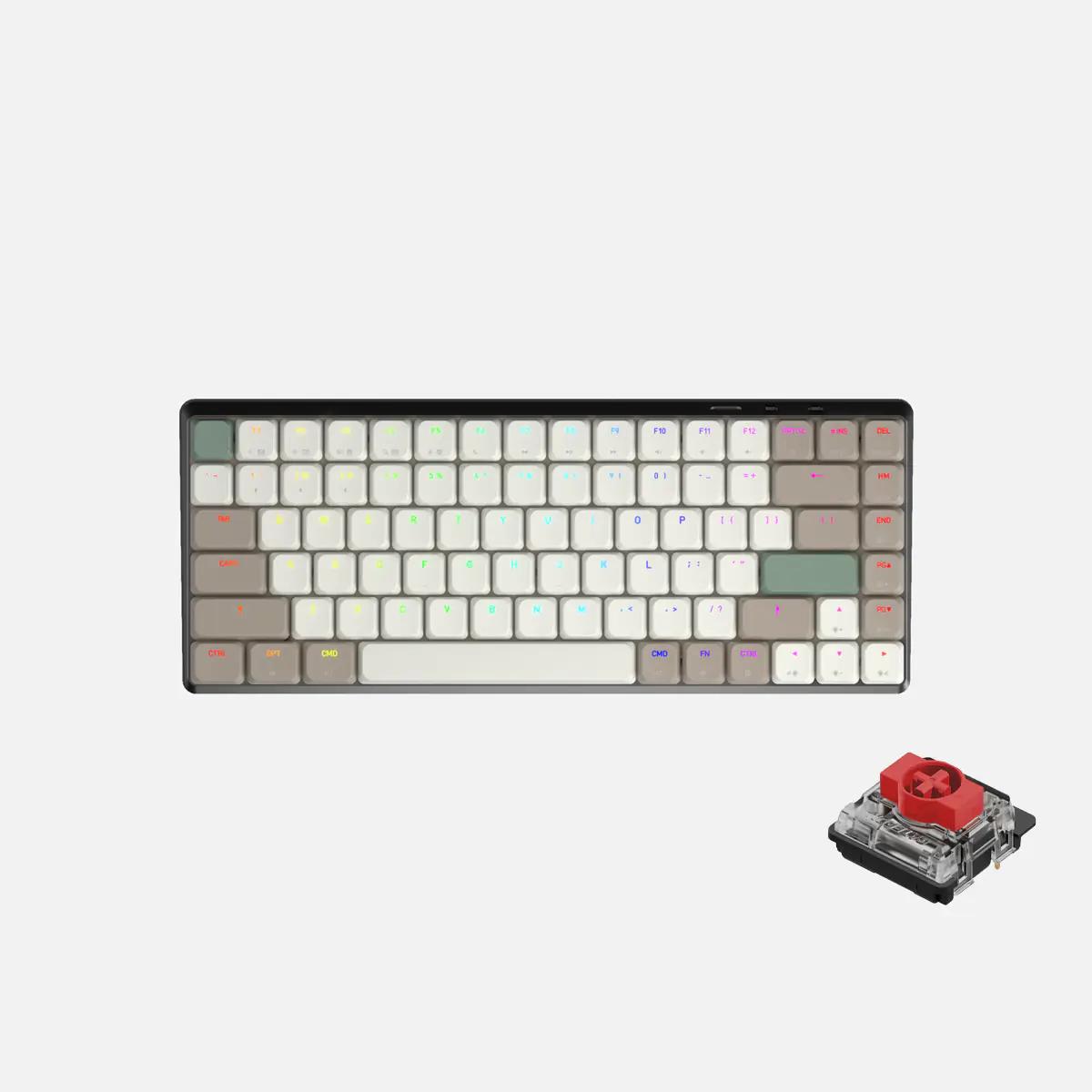 Azio Cascade Slim Mechanical Keyboard - Thumbnail 2