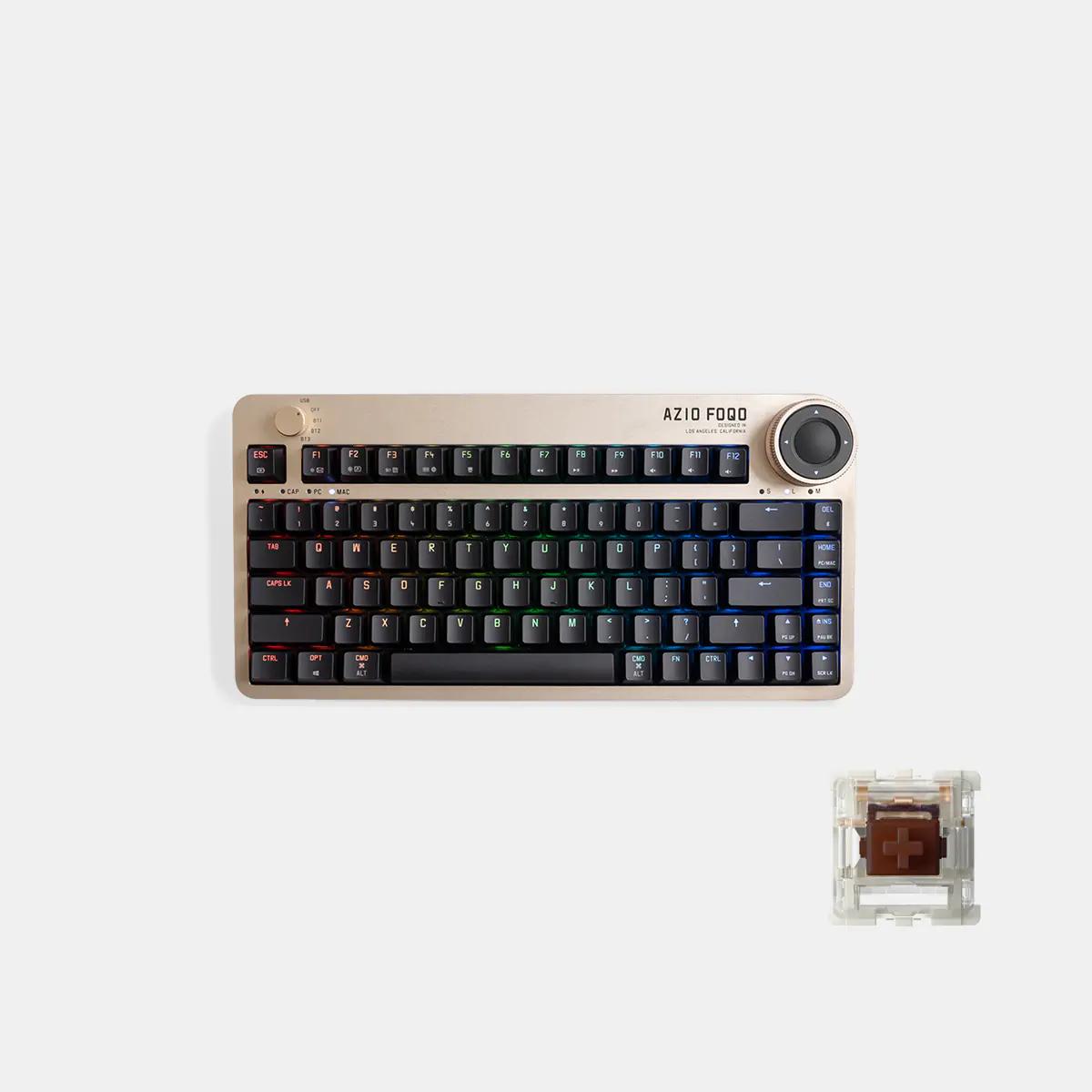 Azio FOQO Mechanical Keyboard - Thumbnail 2