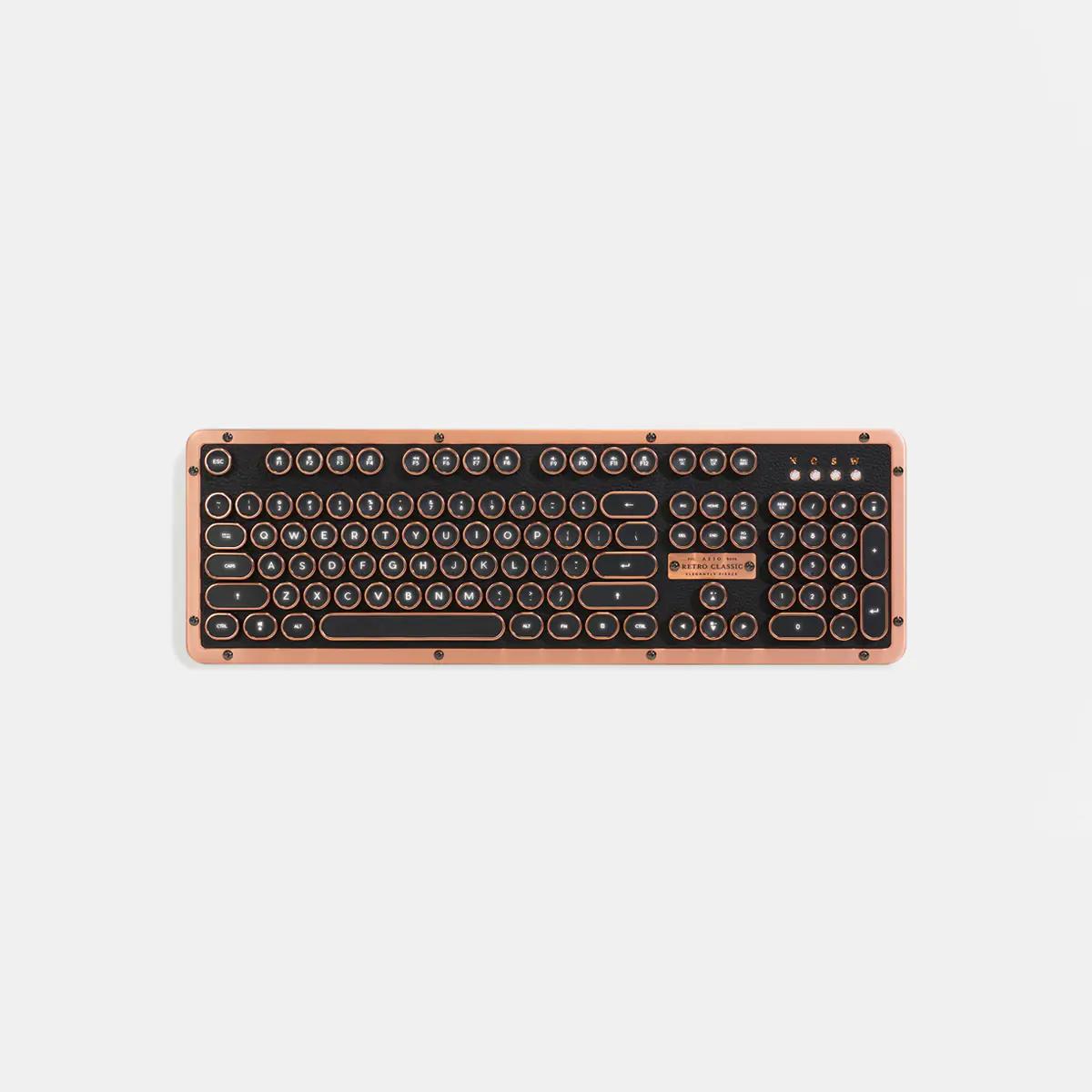 Azio Retro Classic Mechanical Keyboard - Thumbnail 3