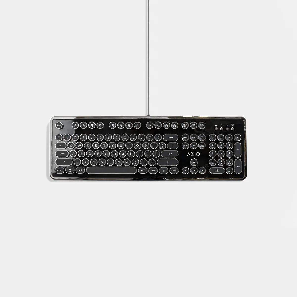 Azio Retro Mechanical Keyboard - Main Image