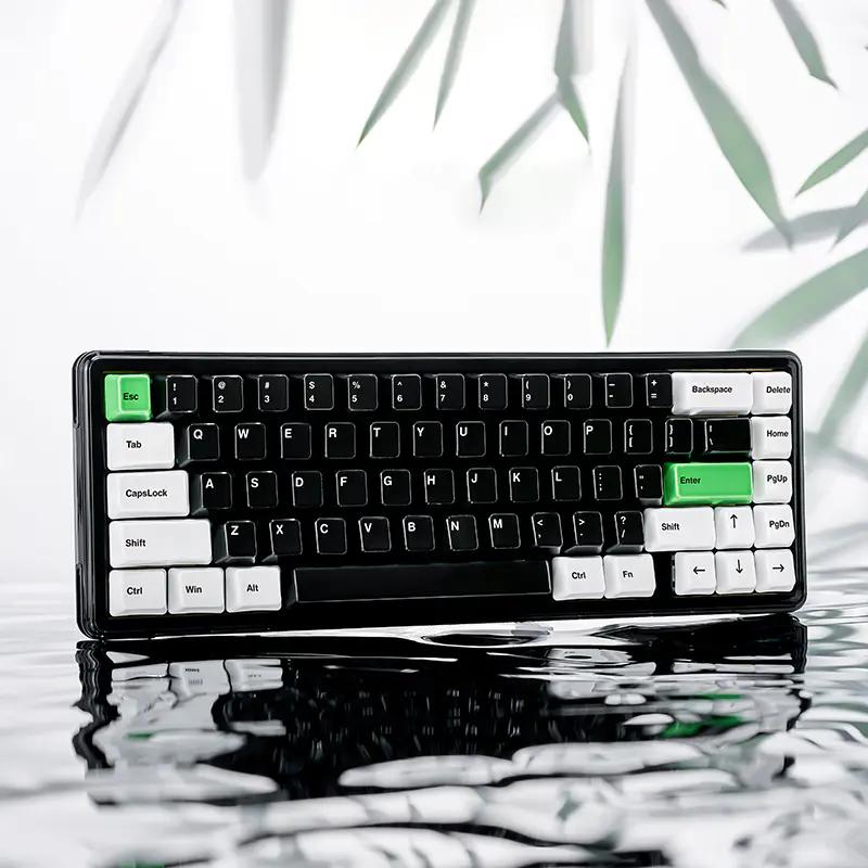 Cerakey Nada 65 Panda Ceramic Mechanical Keyboard - Main Image