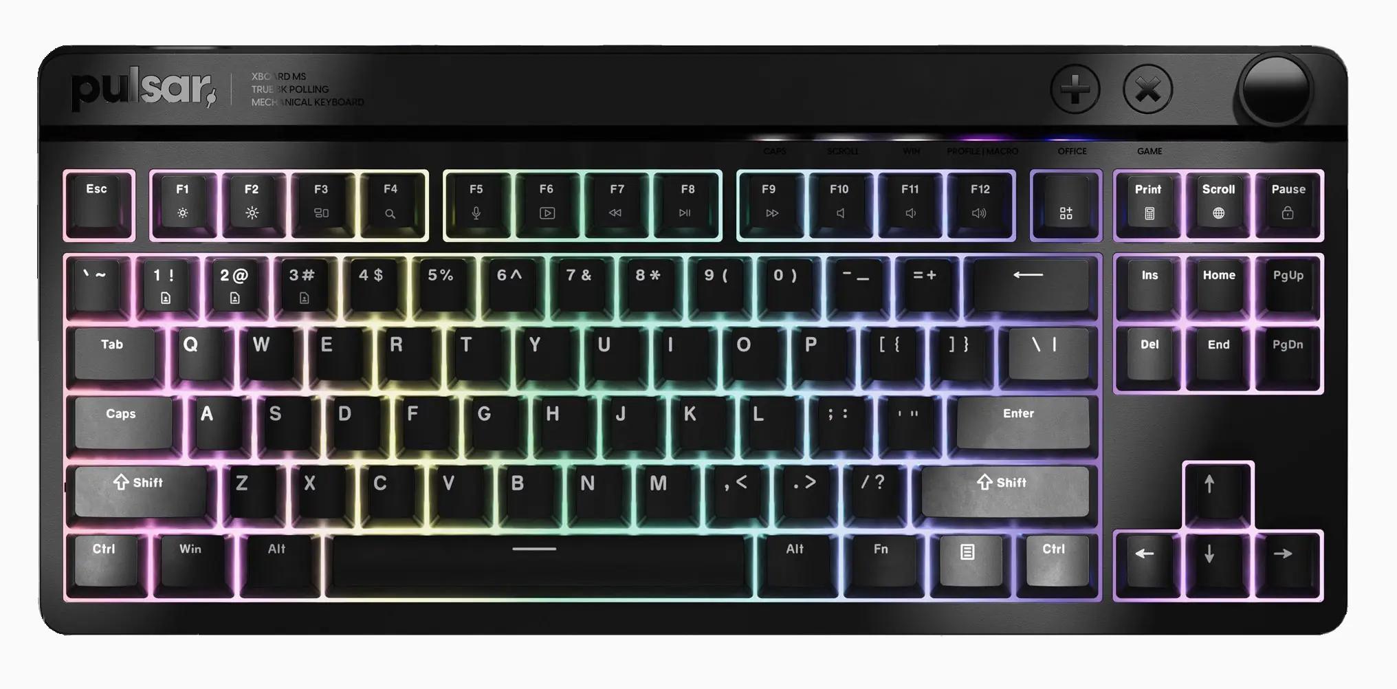 Cherry Pulsar Xboard MS Mechanical Keyboard - Main Image