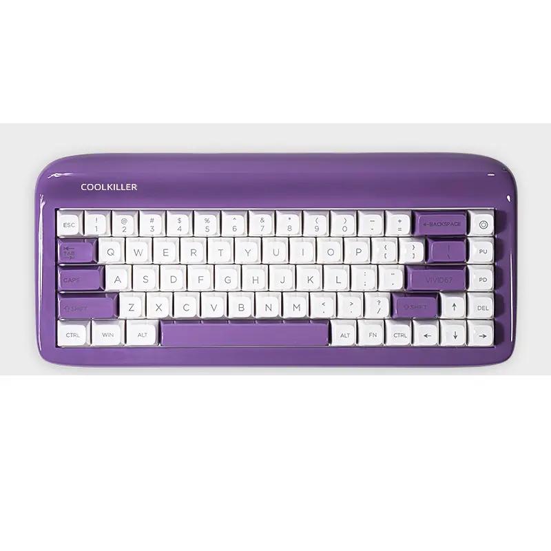 Coolkiller VIVID67 Piano Lacquer Mechanical Keyboard - Thumbnail 4