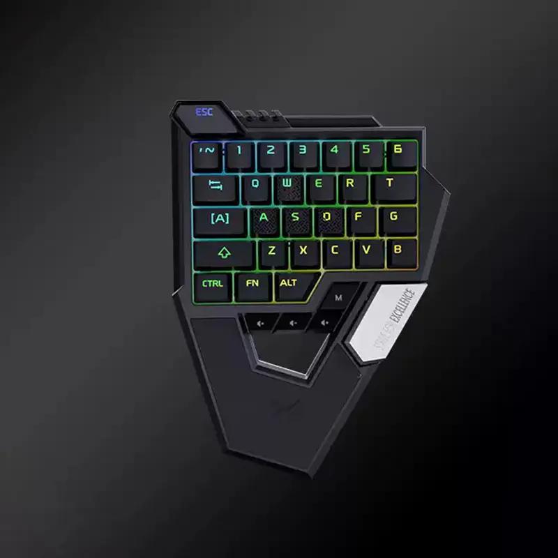 Delux RTS1 One Hand Mechanical Keyboard - Main Image