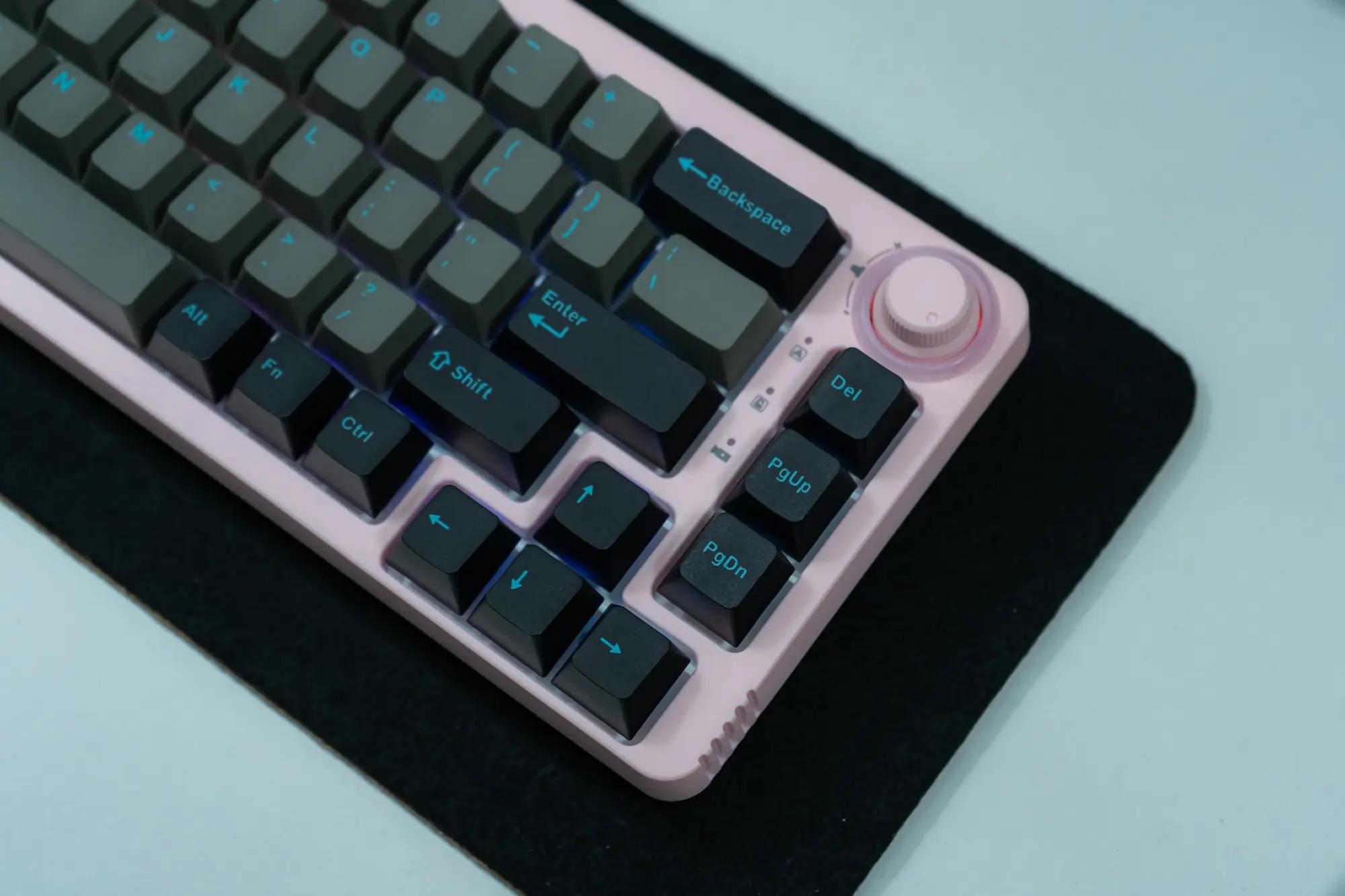 Denshi Electronic KF068 GRAPHITE Mechanical Keyboard - Thumbnail 2