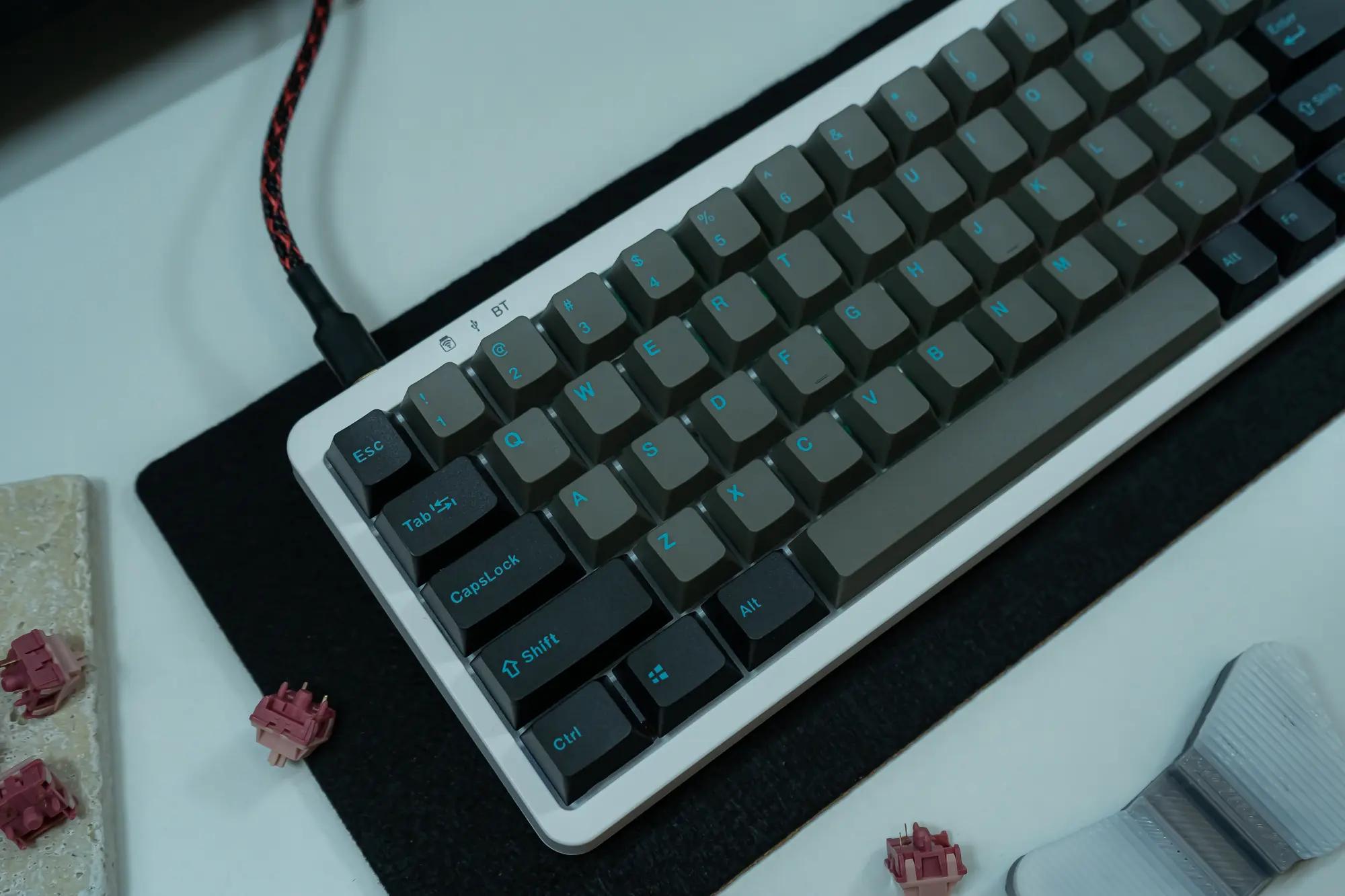 Denshi Electronic KF068 GRAPHITE Mechanical Keyboard - Thumbnail 3