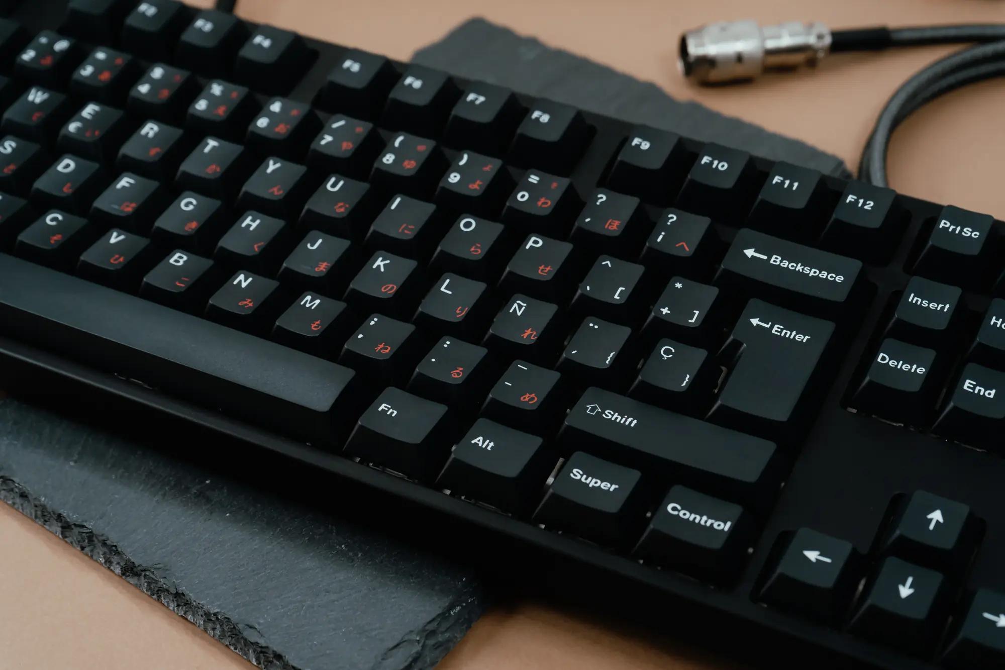 Denshi Electronic XD87 JAPANESE WOB KEYBOARAD Mechanical Keyboard - Thumbnail 2