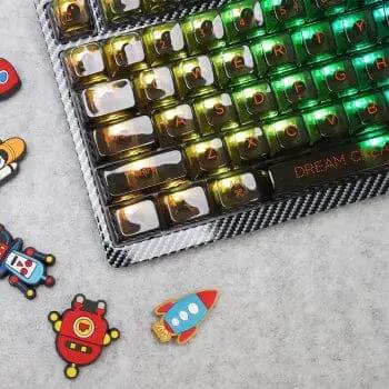 Double shell F96 Mechanical Keyboard - Main Image