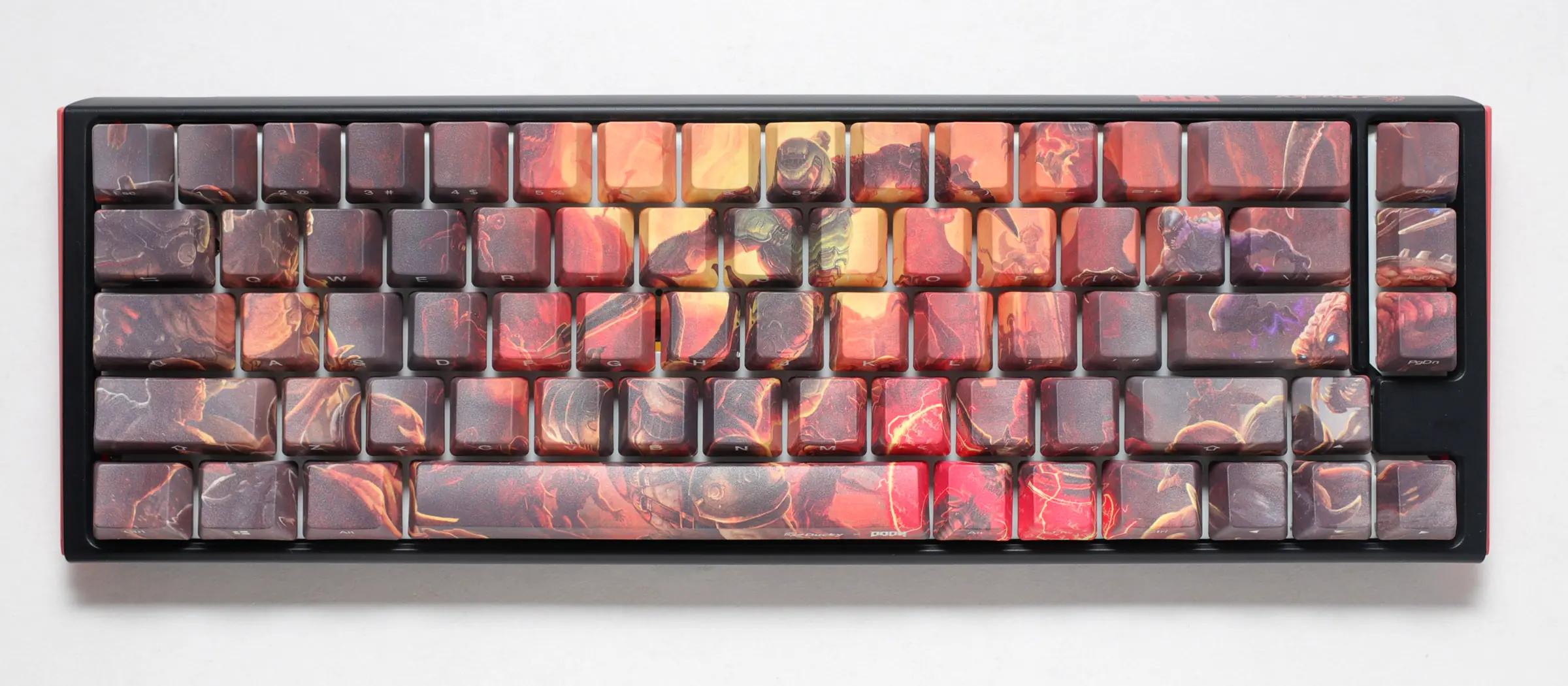 Ducky Bethesda One 3 SF Doom Edition Mechanical Keyboard - Main Image