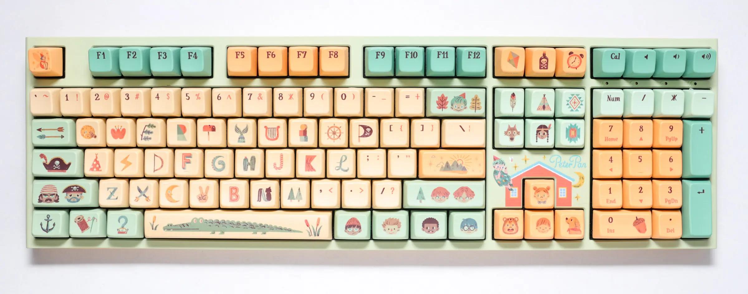 Ducky Dimanche Peter Pan One 2 Pro Mechanical Keyboard - Main Image