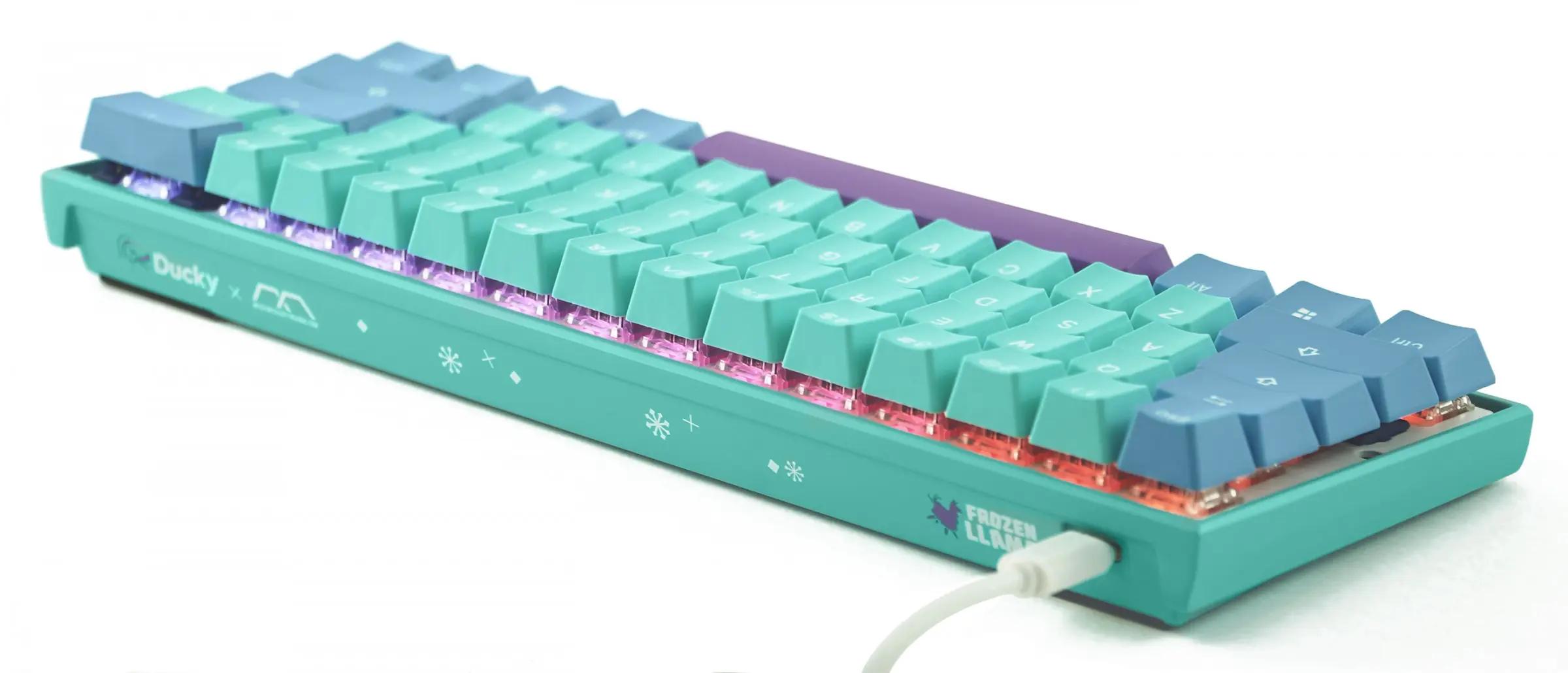 Ducky Frozen Llama Mecha Mini v2 Mechanical Keyboard - Main Image
