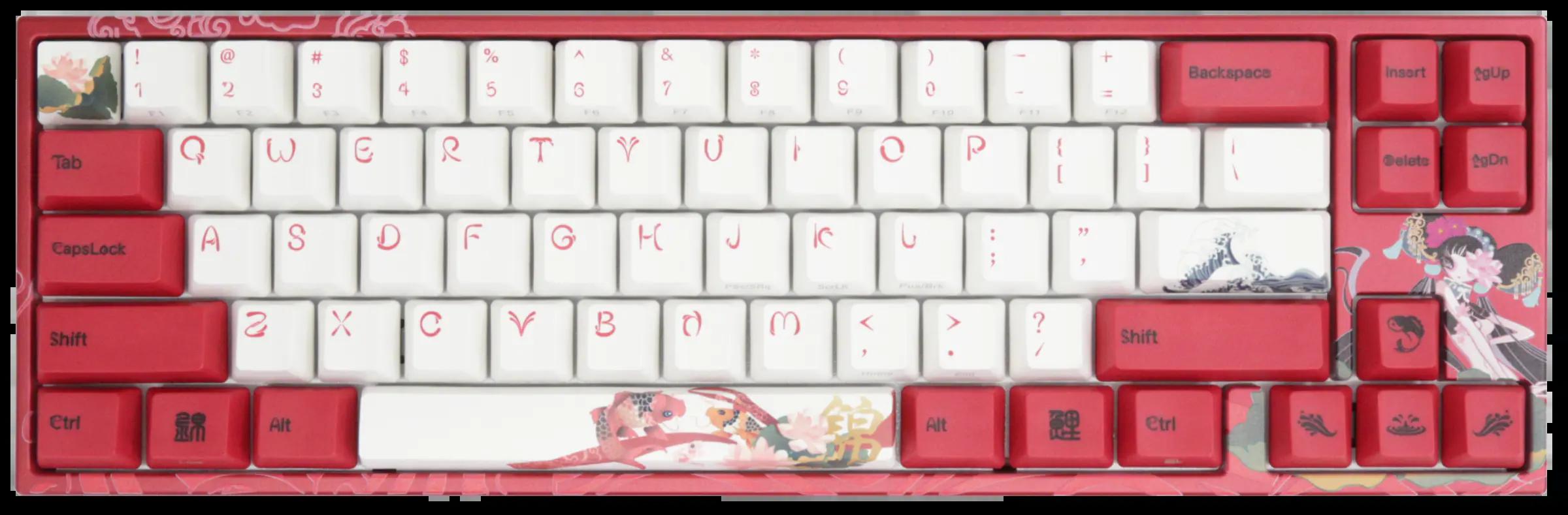 Ducky MIYA Pro Koi Mechanical Keyboard - Main Image