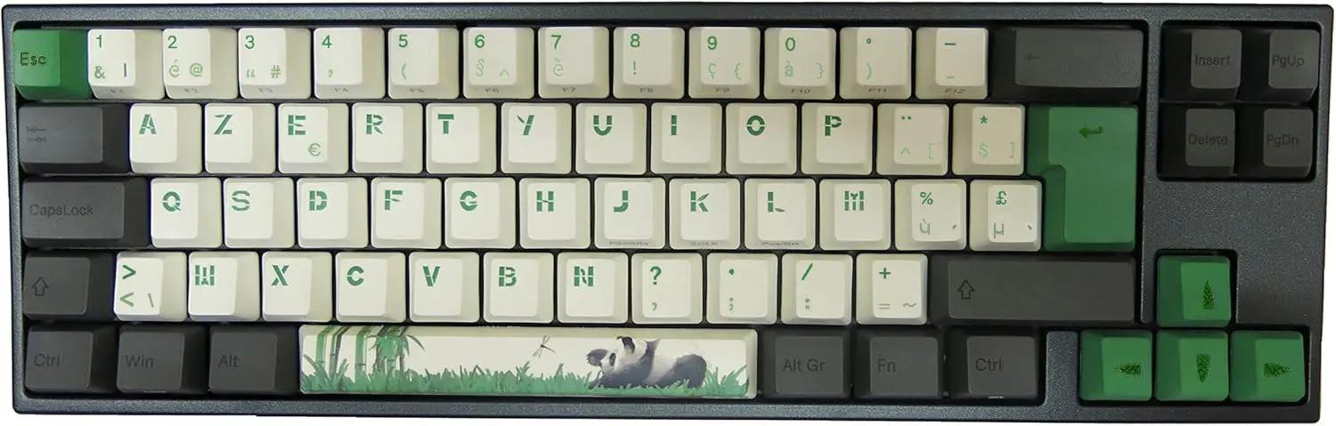 Ducky MIYA Pro Panda French Mechanical Keyboard - Main Image