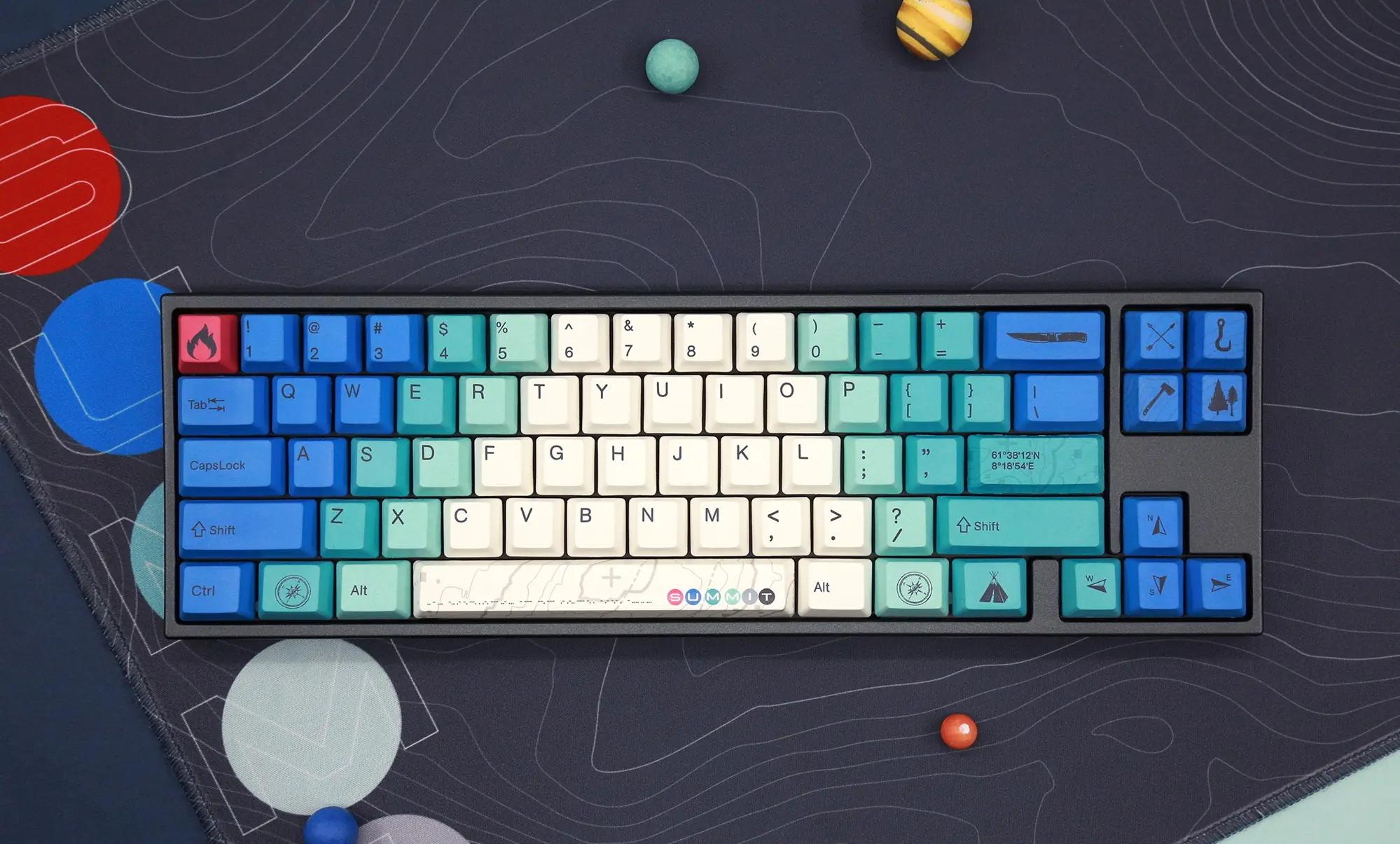 Ducky Miya Summit R2 Mechanical Keyboard - Main Image