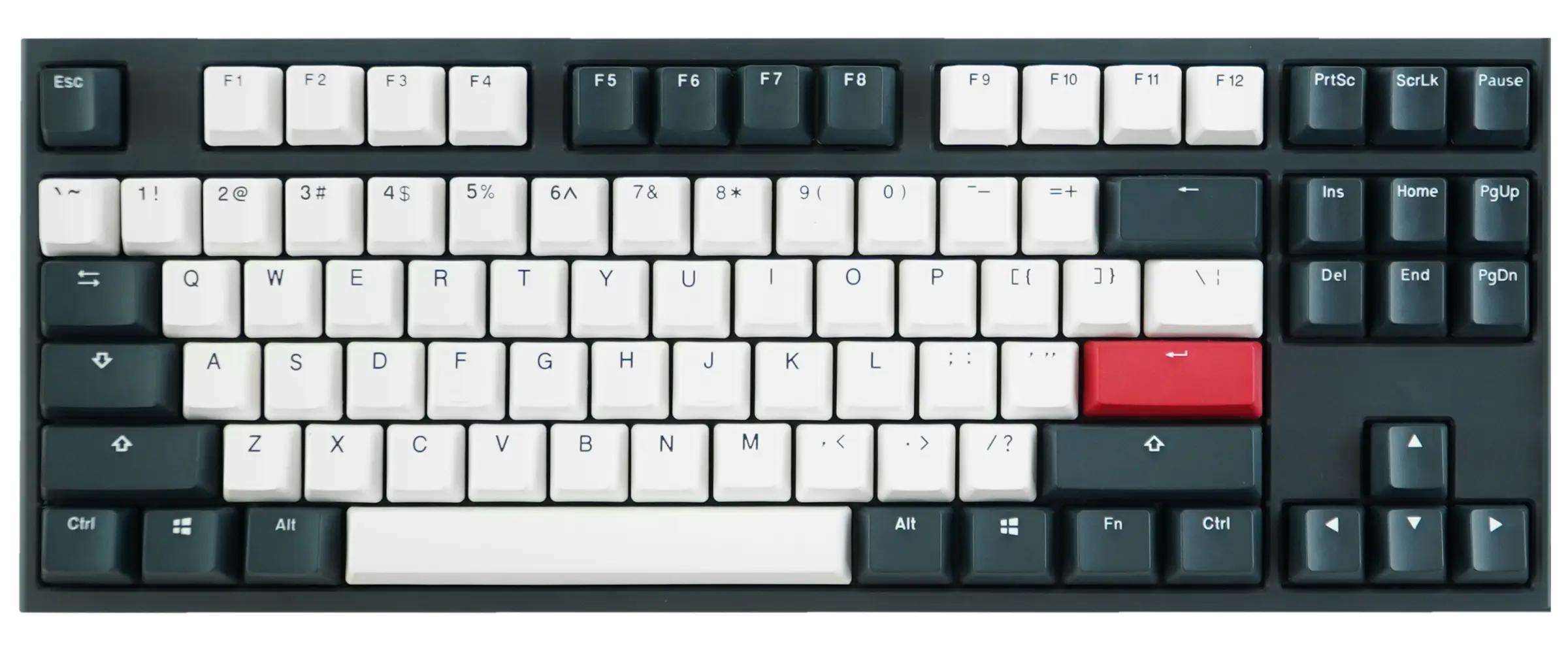 Ducky One 2 Tuxedo Mechanical Keyboard - Main Image
