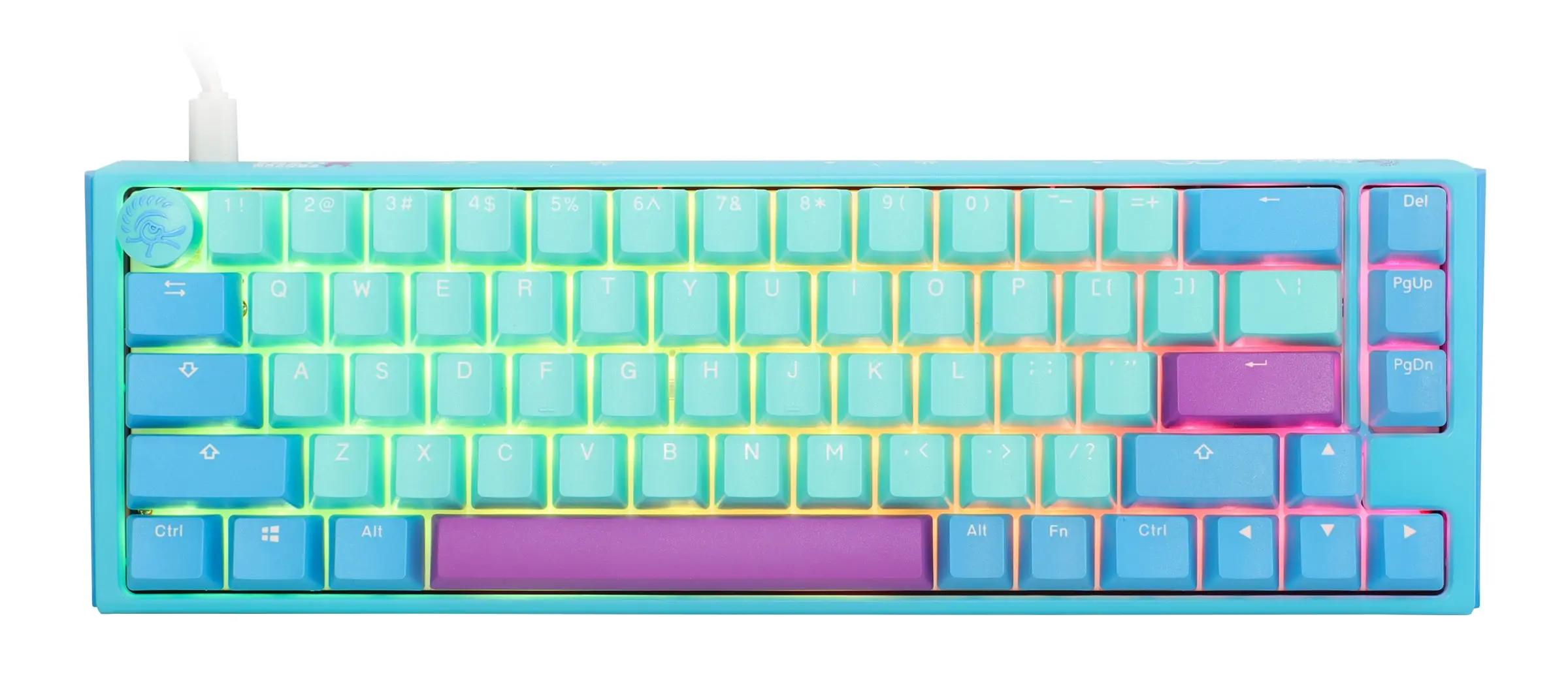 Ducky One 3 SF Frozen Llama Mechanical Keyboard - Main Image