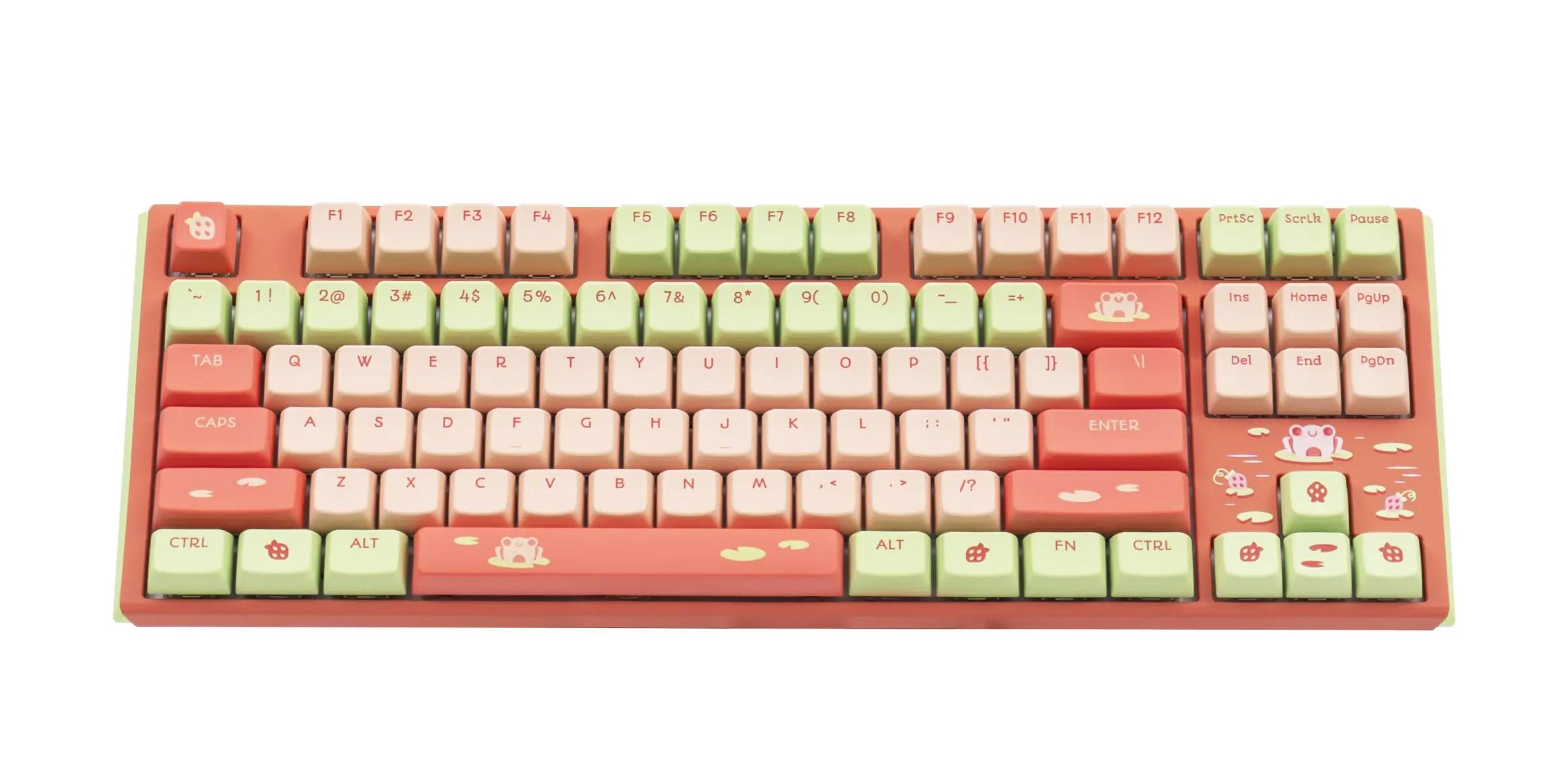 Ducky Strawberry Frog One 3 Mechanical Keyboard - Main Image