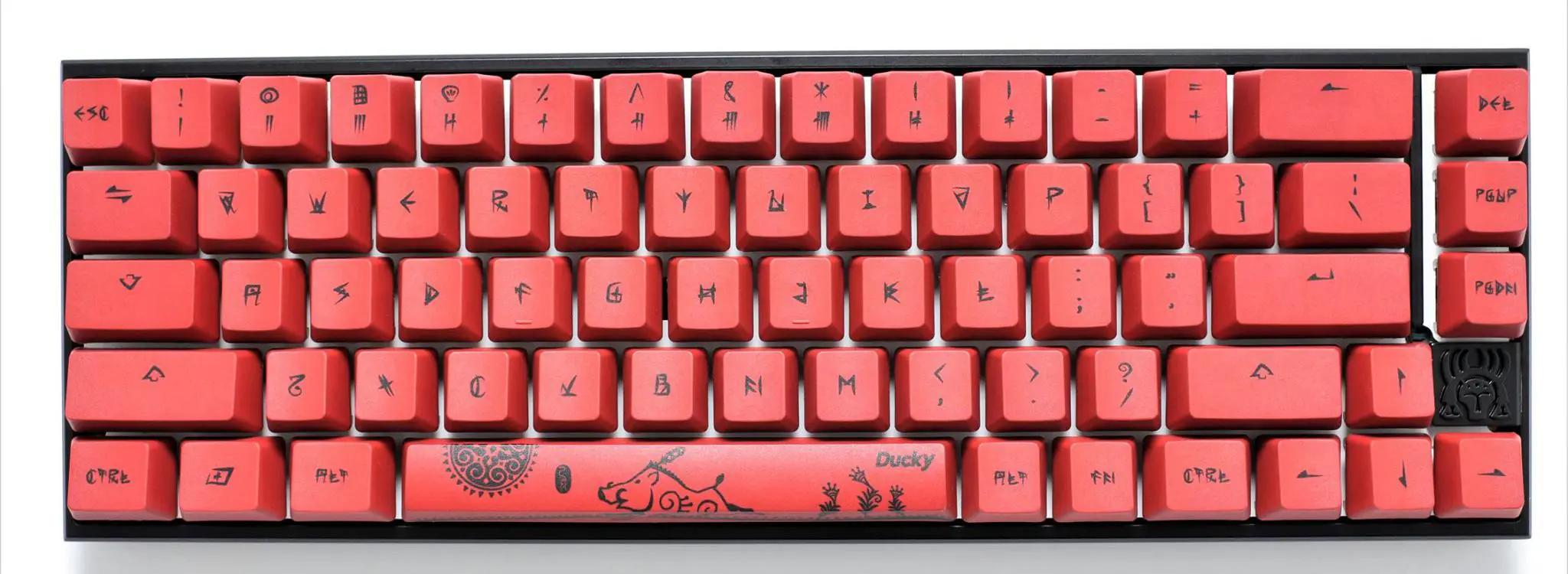 Ducky Year of the Pig Mechanical Keyboard - Main Image