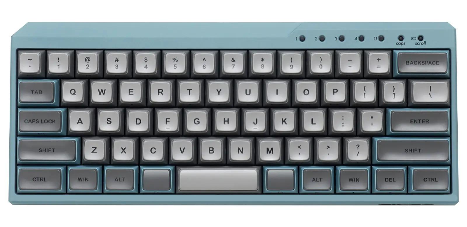 Filco Majestouch Minila R Convertible Asagi Mechanical Keyboard - Main Image