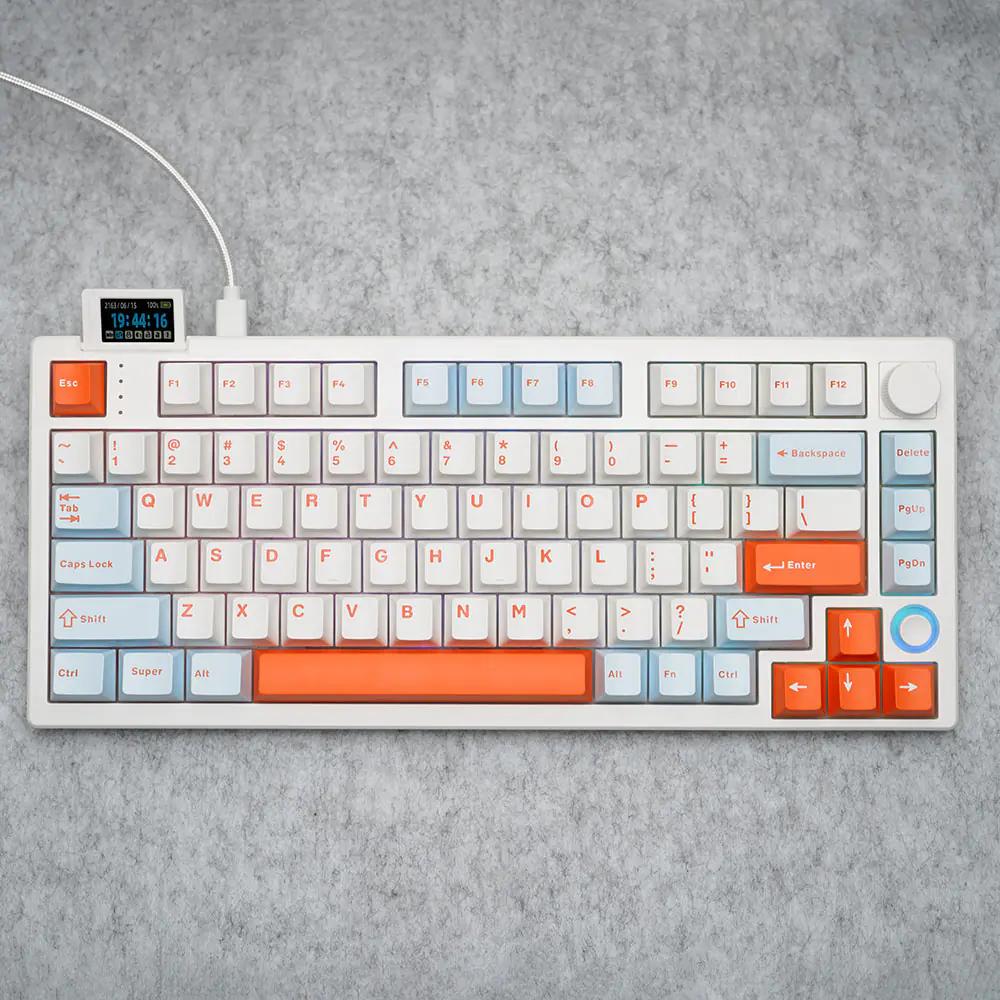 Ganss HELLOGANSS XS 75T LCD Mechanical Keyboard - Main Image