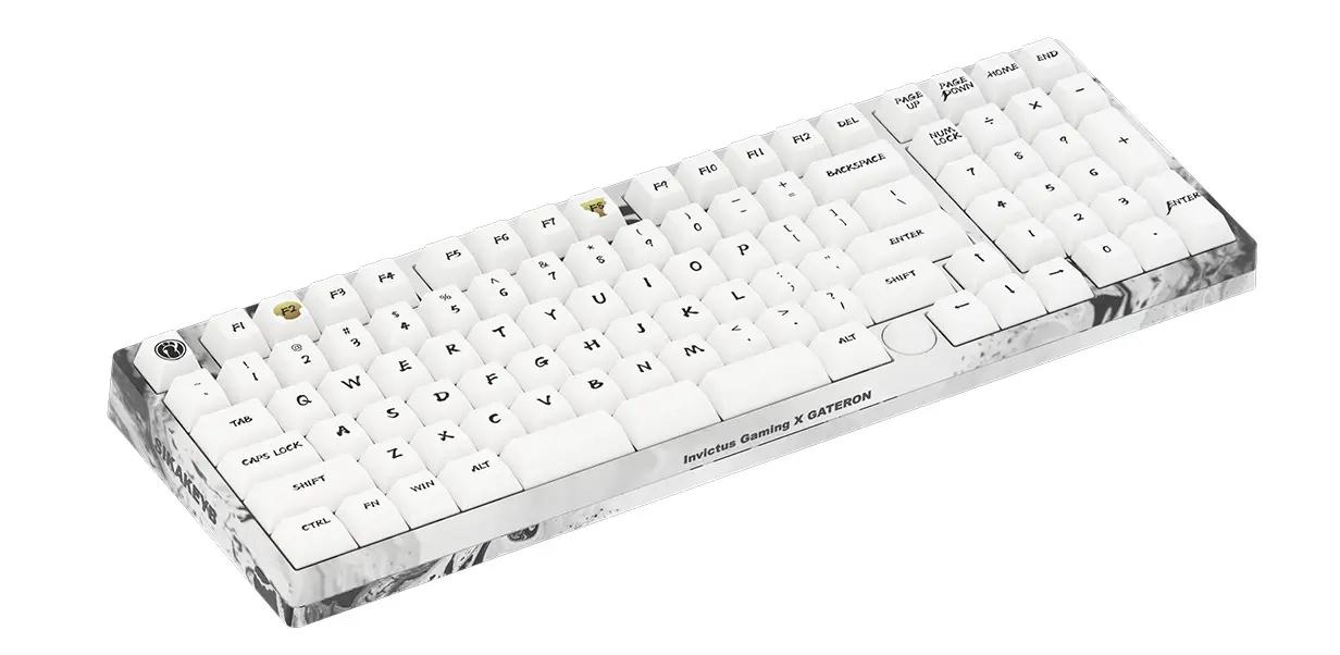 Gateron invictus iG 98 Splashing Ink Mechanical Keyboard - Main Image