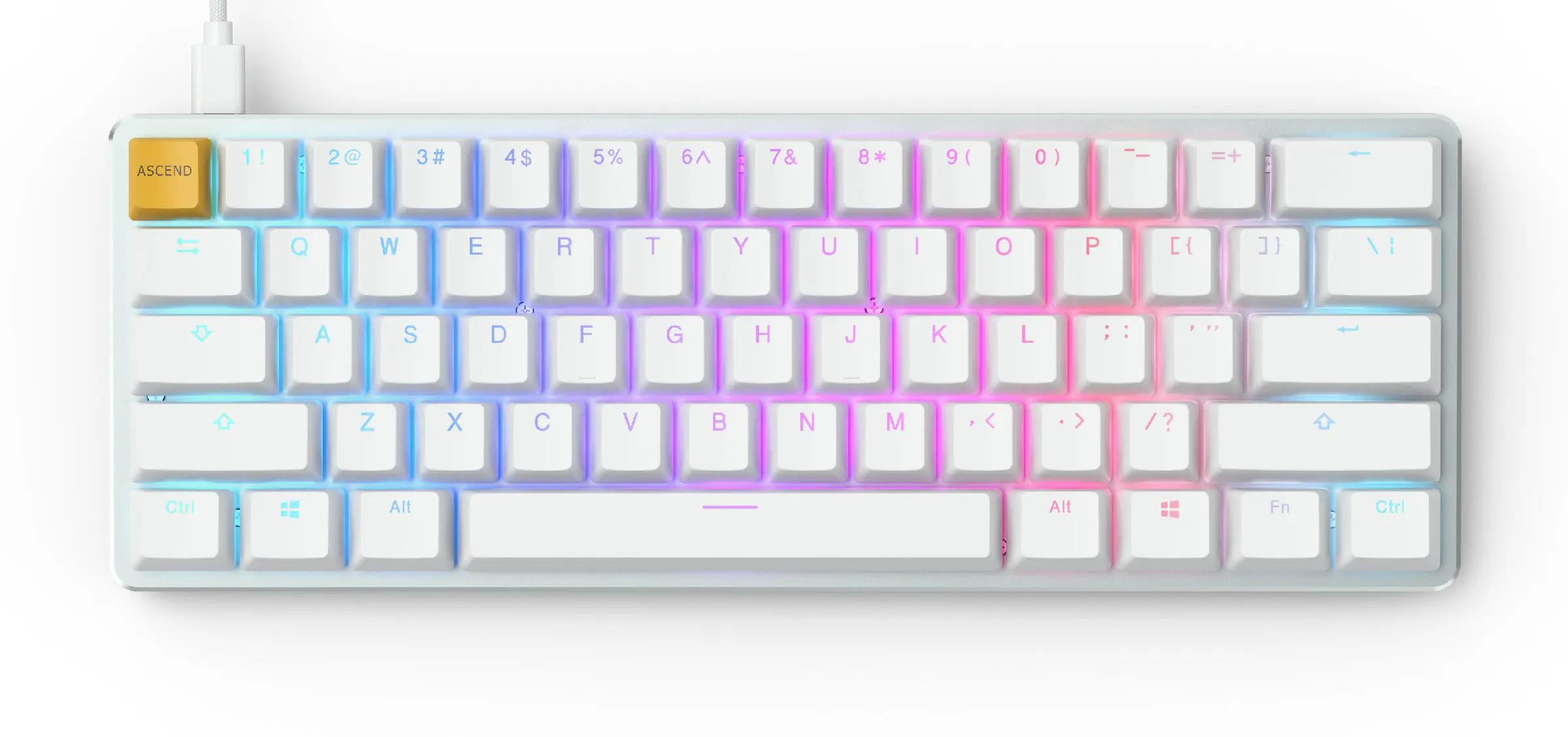 Glorious PC Ice Mechanical Keyboard - Main Image