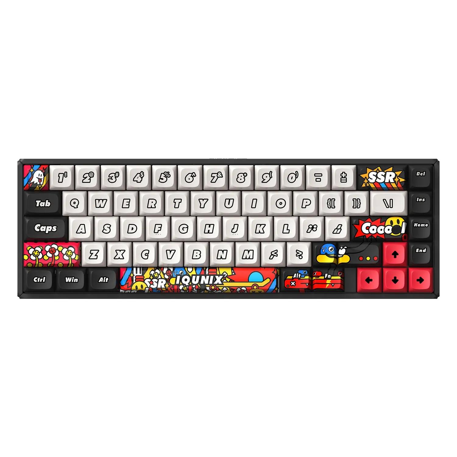 IQUNIX F65 Graffiti Diary Mechanical Keyboard - Main Image