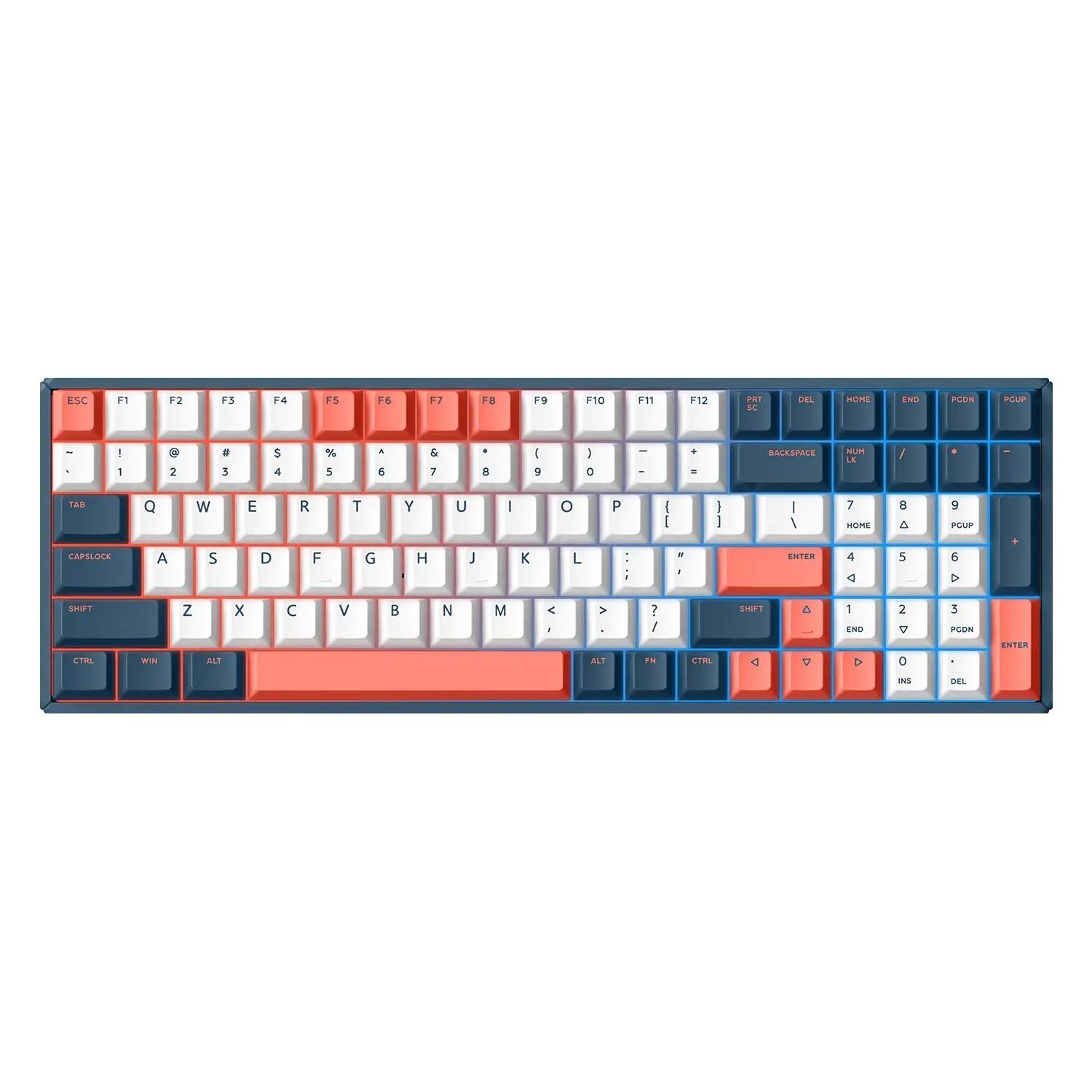 IQUNIX F97 Coral Sea Mechanical Keyboard - Main Image