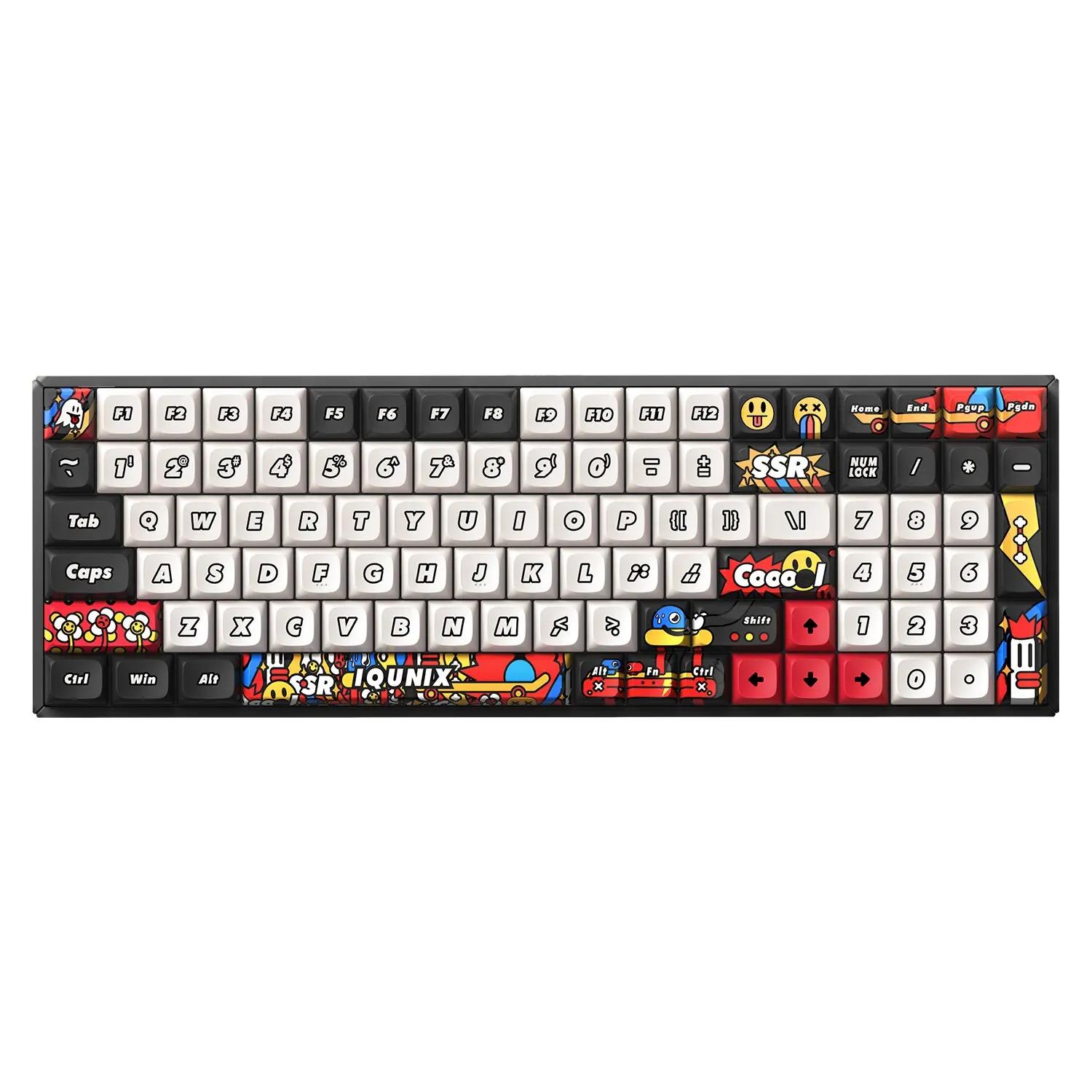 IQUNIX F97 Graffiti Diary Mechanical Keyboard - Main Image