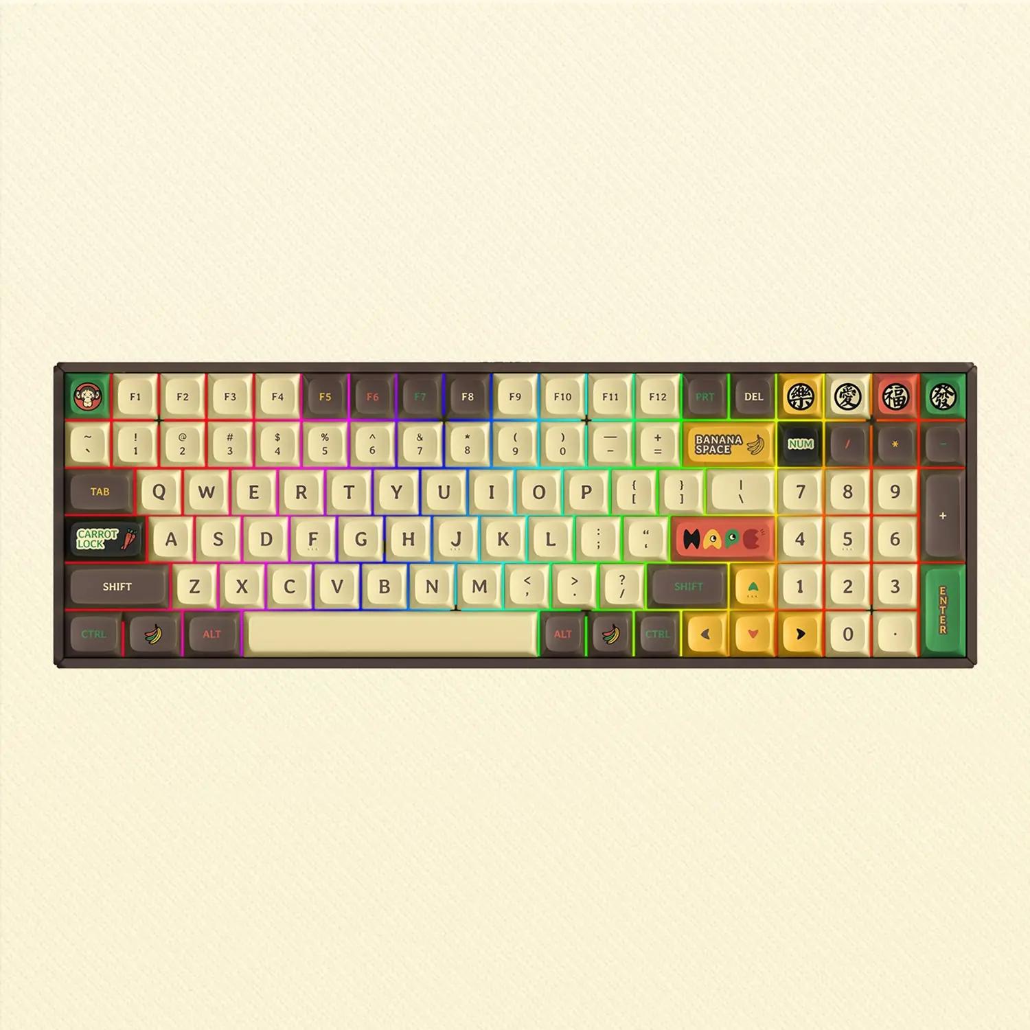 IQUNIX F97 Happy Ape Mechanical Keyboard - Main Image