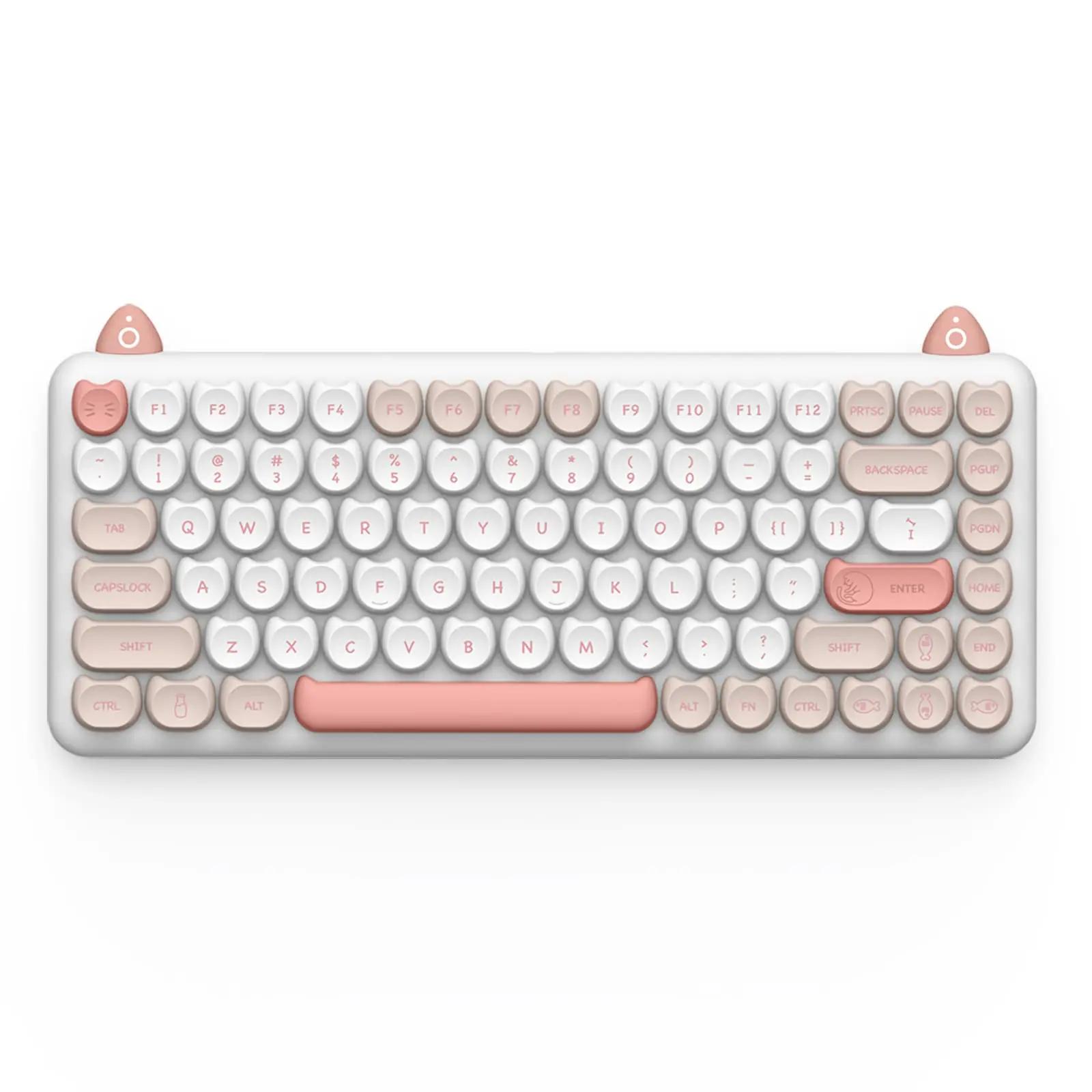 IQUNIX M80 Purry Cat Mechanical Keyboard - Thumbnail 3