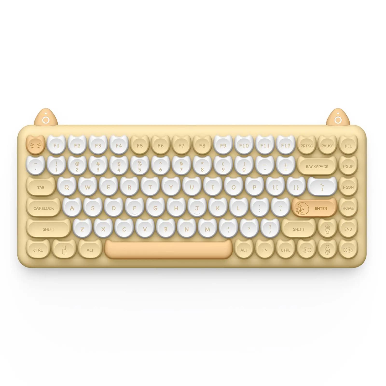 IQUNIX M80 Purry Cat Mechanical Keyboard - Main Image