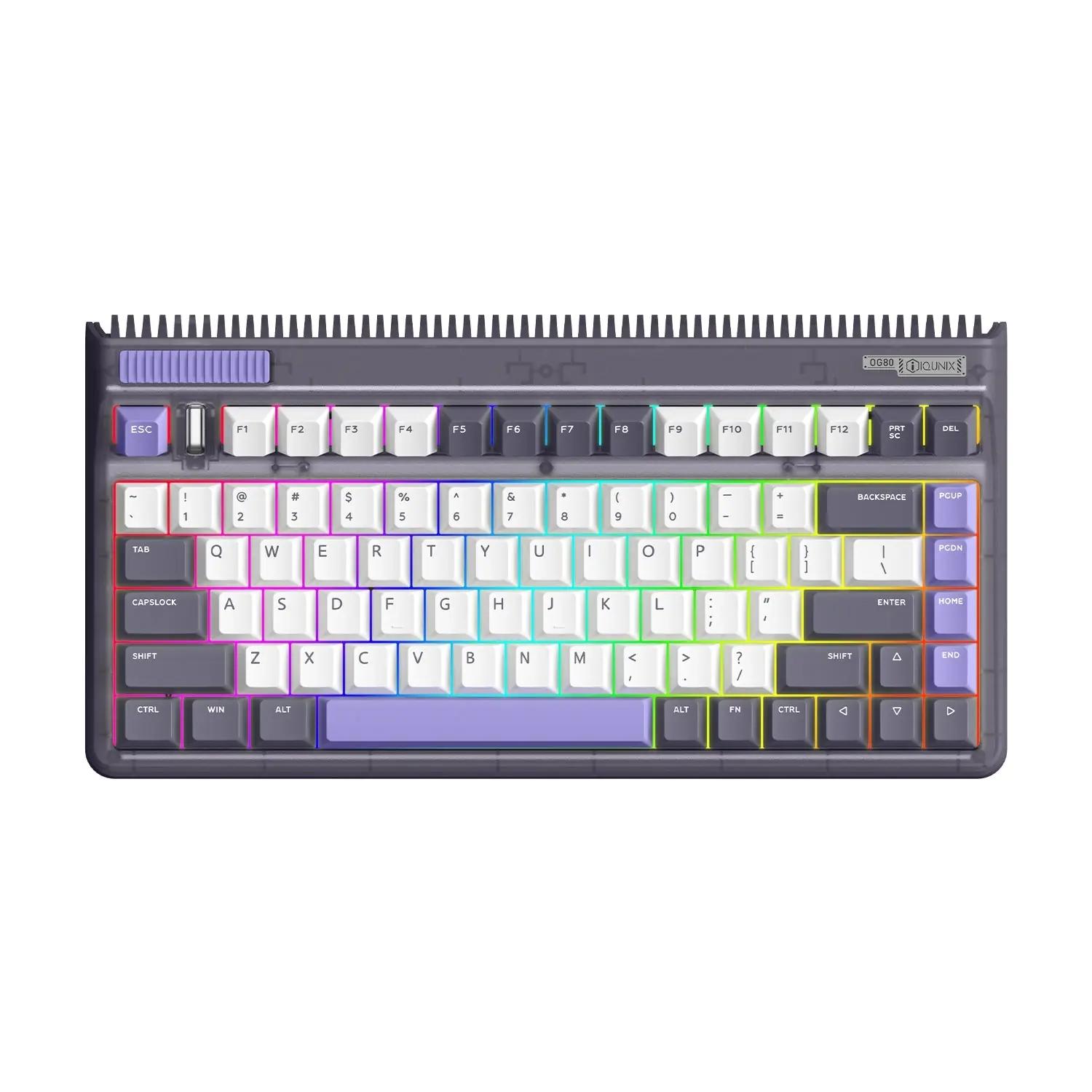 IQUNIX OG80 Lavandin Mechanical Keyboard - Main Image