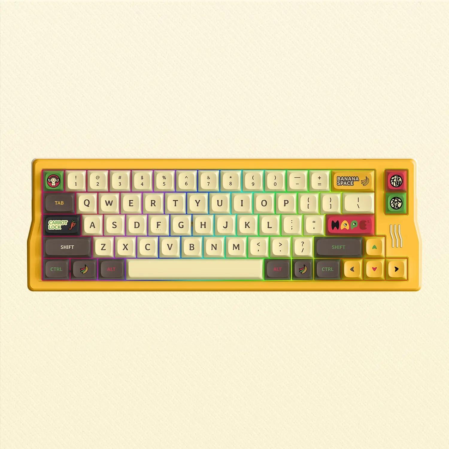 IQUNIX Q66 Happy Ape Mechanical Keyboard - Main Image