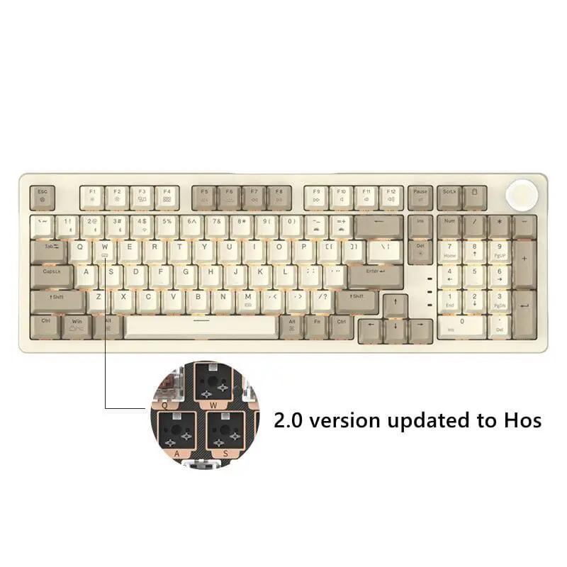 Jamesdonkey RS2 Light Mechanical Keyboard - Main Image