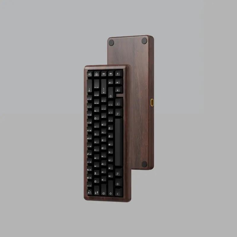 KBDFans DUSK67 Walnut Mechanical Keyboard - Main Image