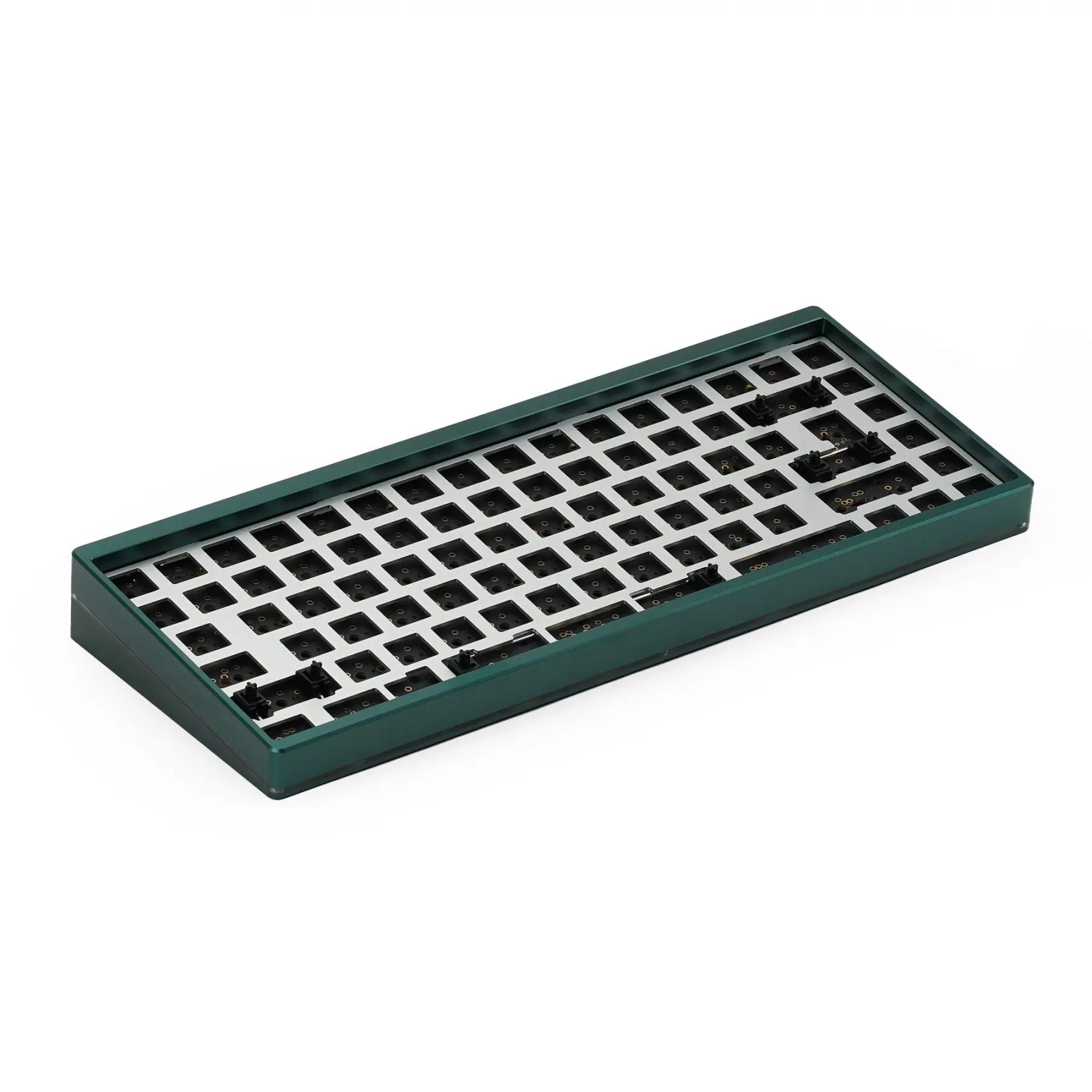 KBDFans KBD75 v3.1 PC Plate Pine Mechanical Keyboard - Main Image