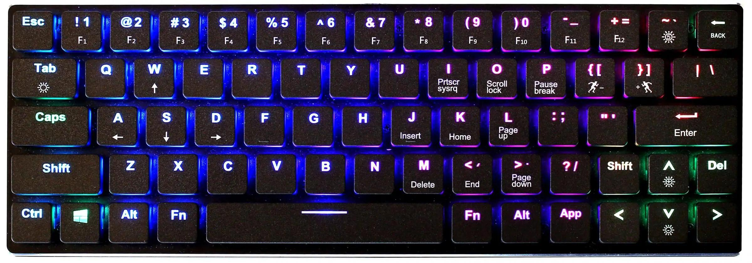KBParadise Flat60 Mechanical Keyboard - Main Image