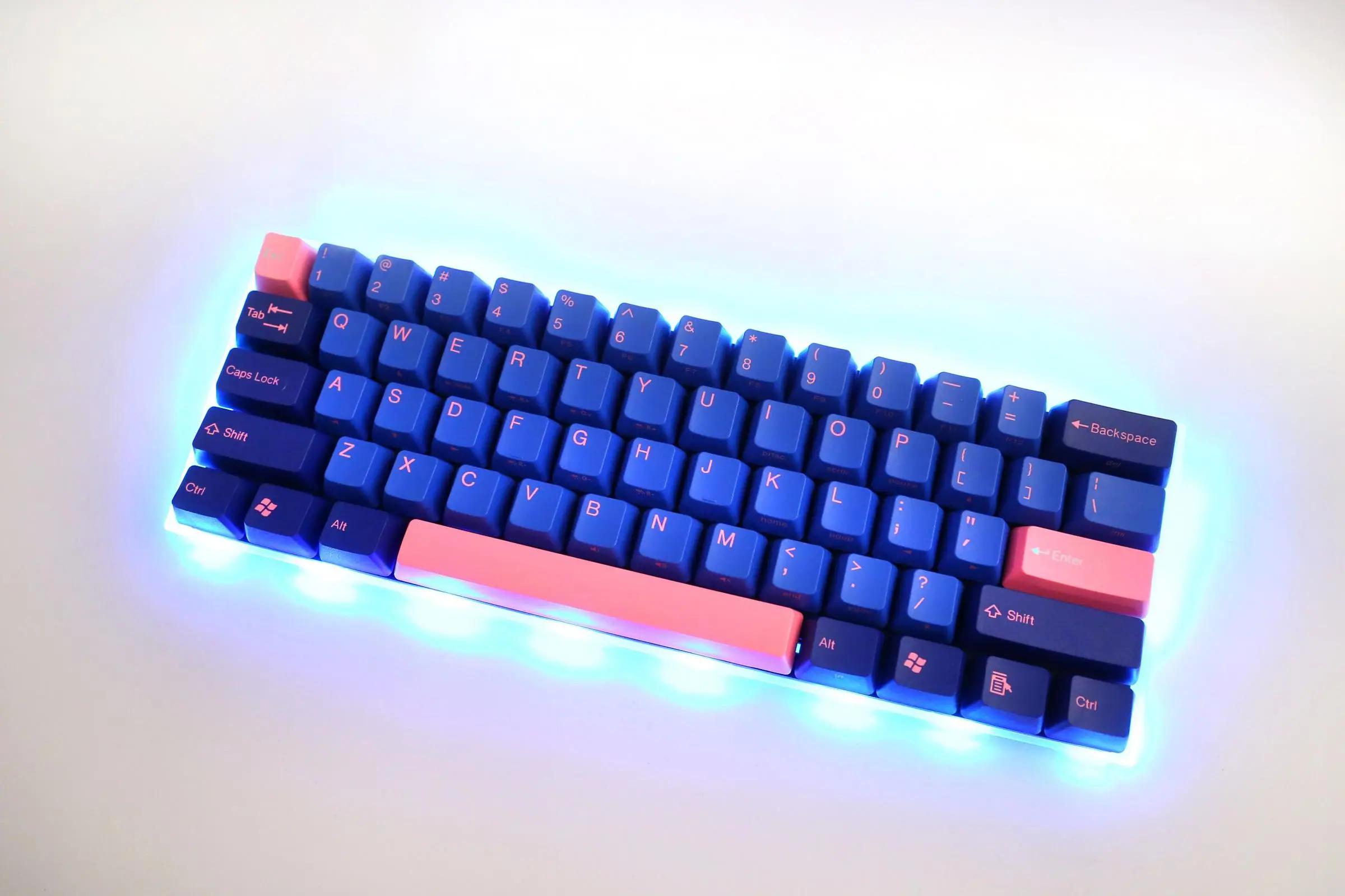 KBParadise V60 Type R Polestar Deep Ocean Mechanical Keyboard - Main Image
