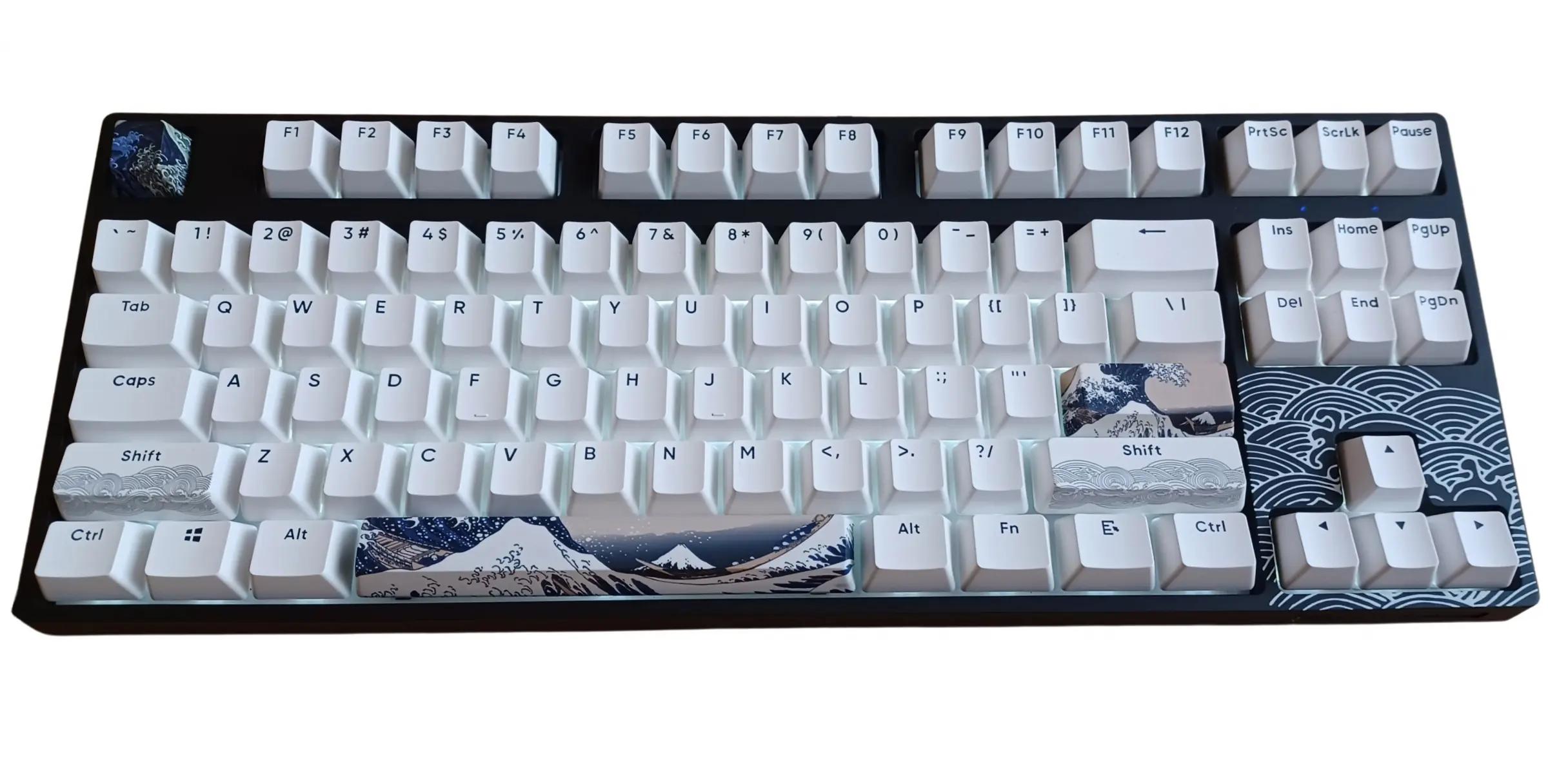 KBParadise V80 V2 Great Wave Mechanical Keyboard - Main Image