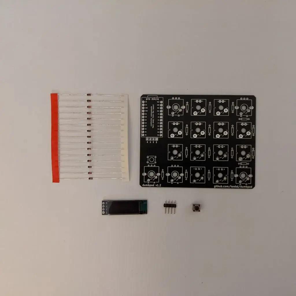 KEEBD Dumbpad OLED Macropad Mechanical Keyboard - Main Image