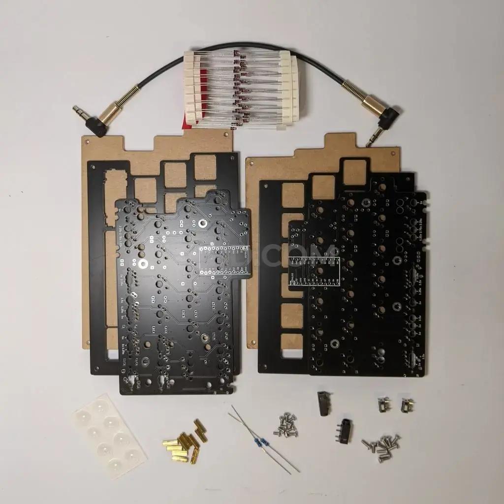 KEEBD Fourier v1.3 Split Staggered Mechanical Keyboard - Main Image