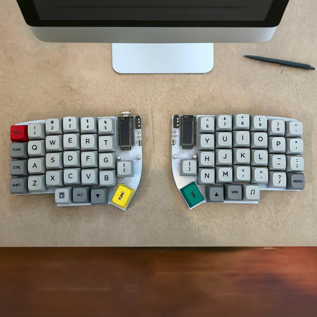 KEEBD Lily58 Pro Mechanical Keyboard - Thumbnail 2